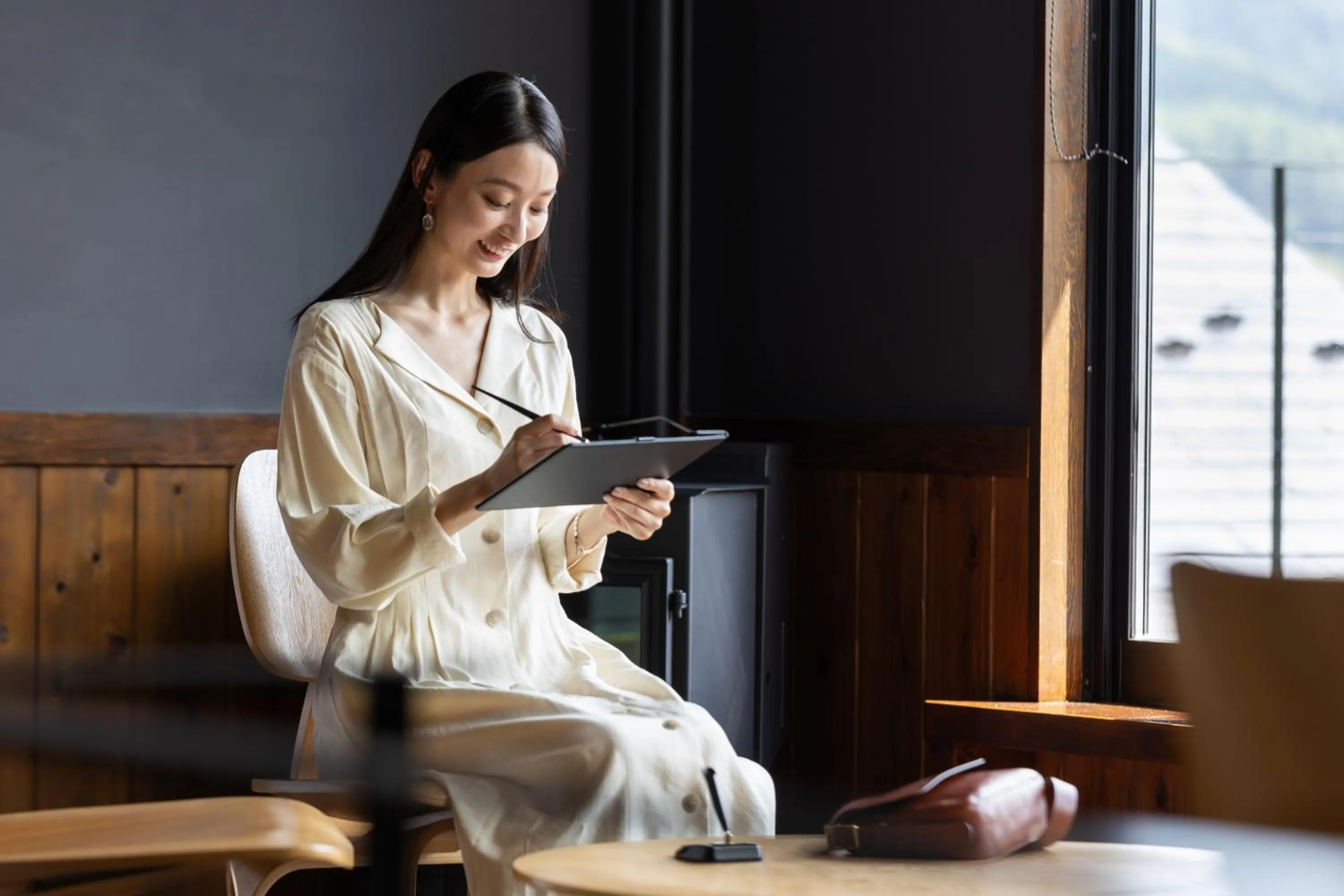 People in Kawaguchiko Country Cottage Ban