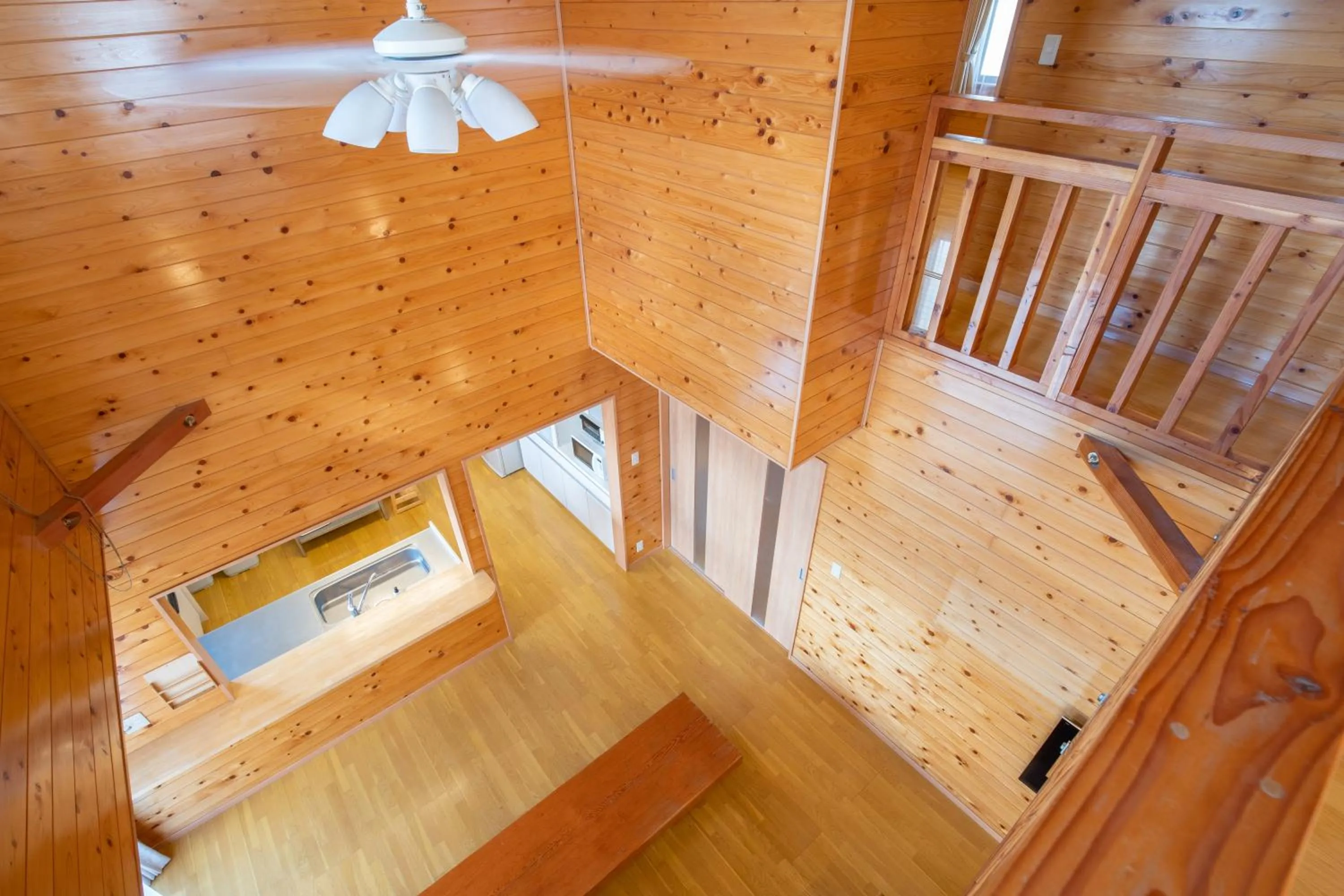 Living room in Kawaguchiko Country Cottage Ban