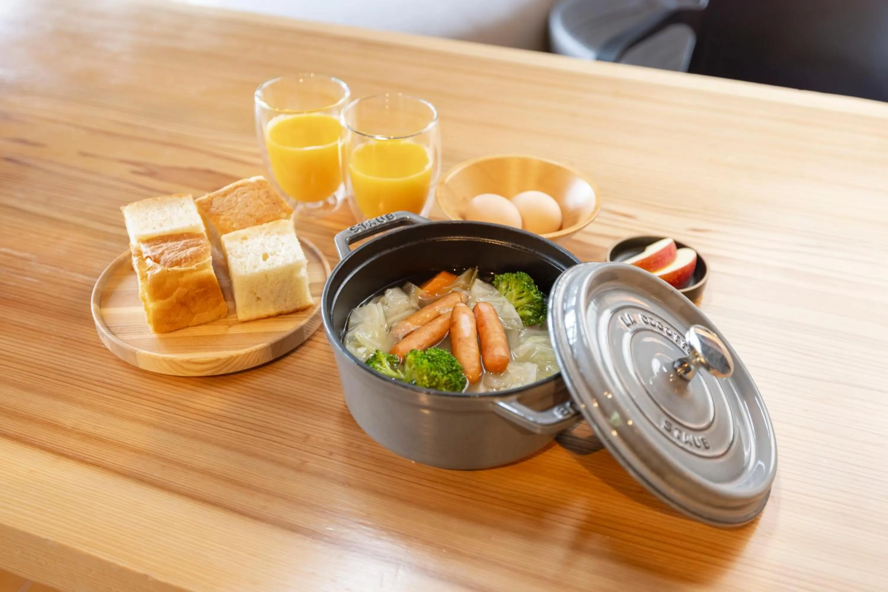 Breakfast in Kawaguchiko Country Cottage Ban