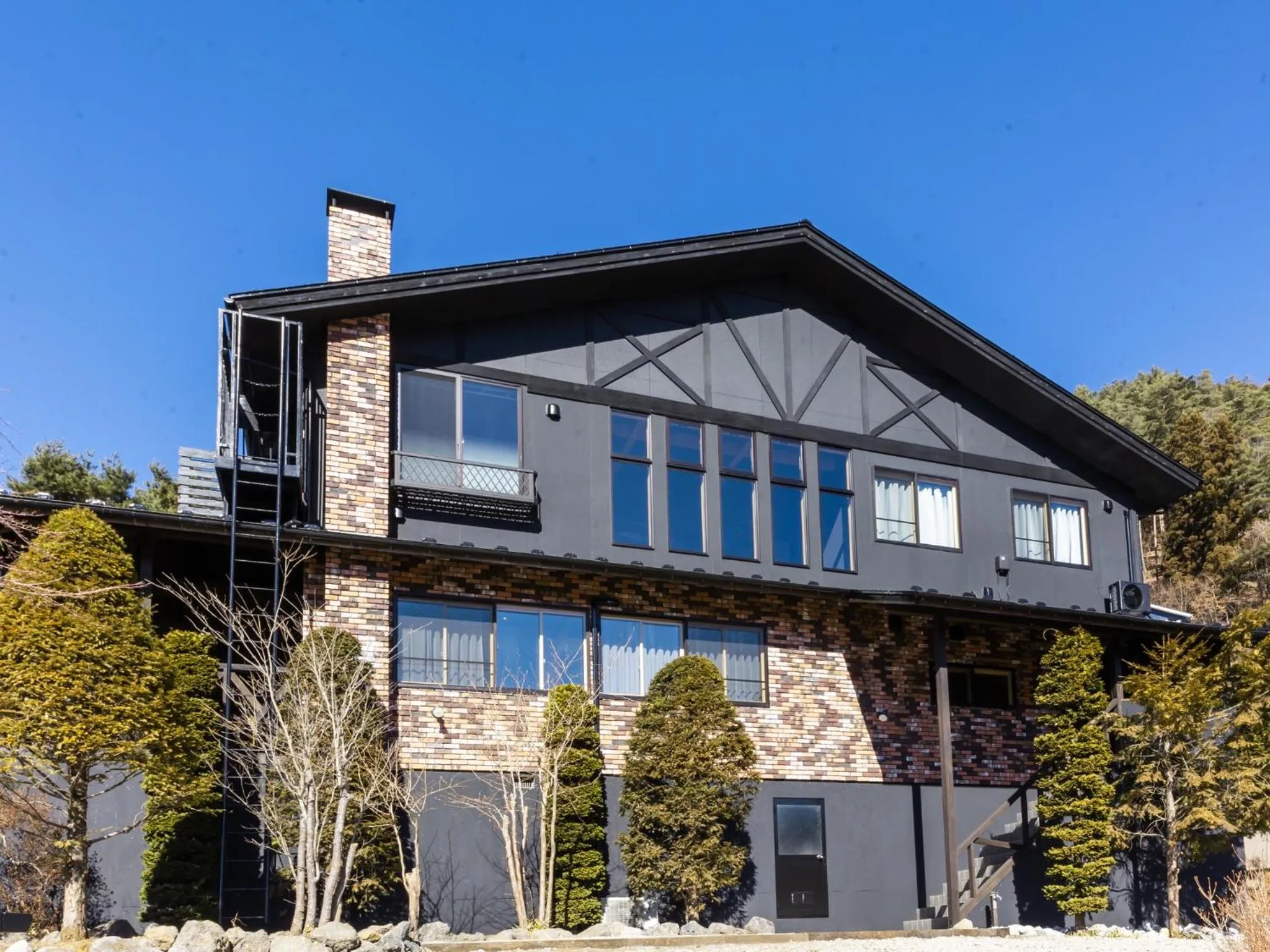 Property building in Kawaguchiko Country Cottage Ban