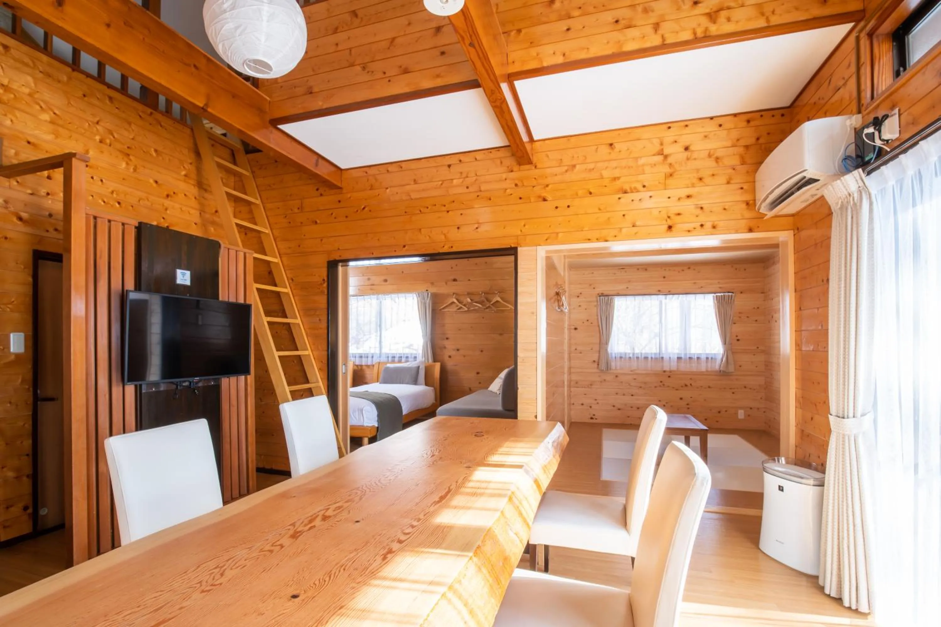 Living room in Kawaguchiko Country Cottage Ban