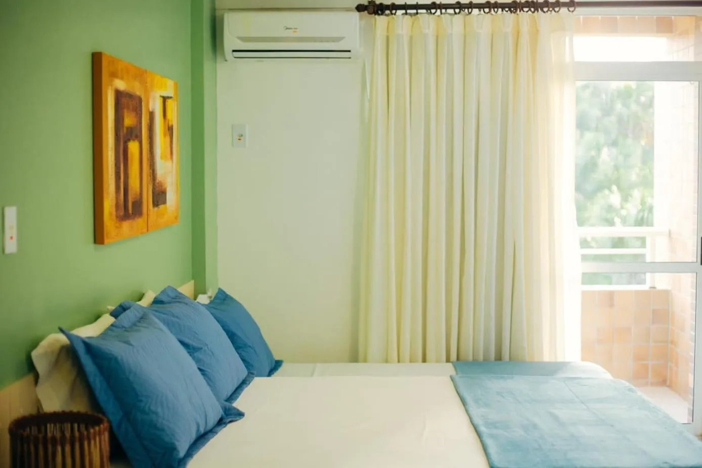 Bed in Grand Lençóis Flat