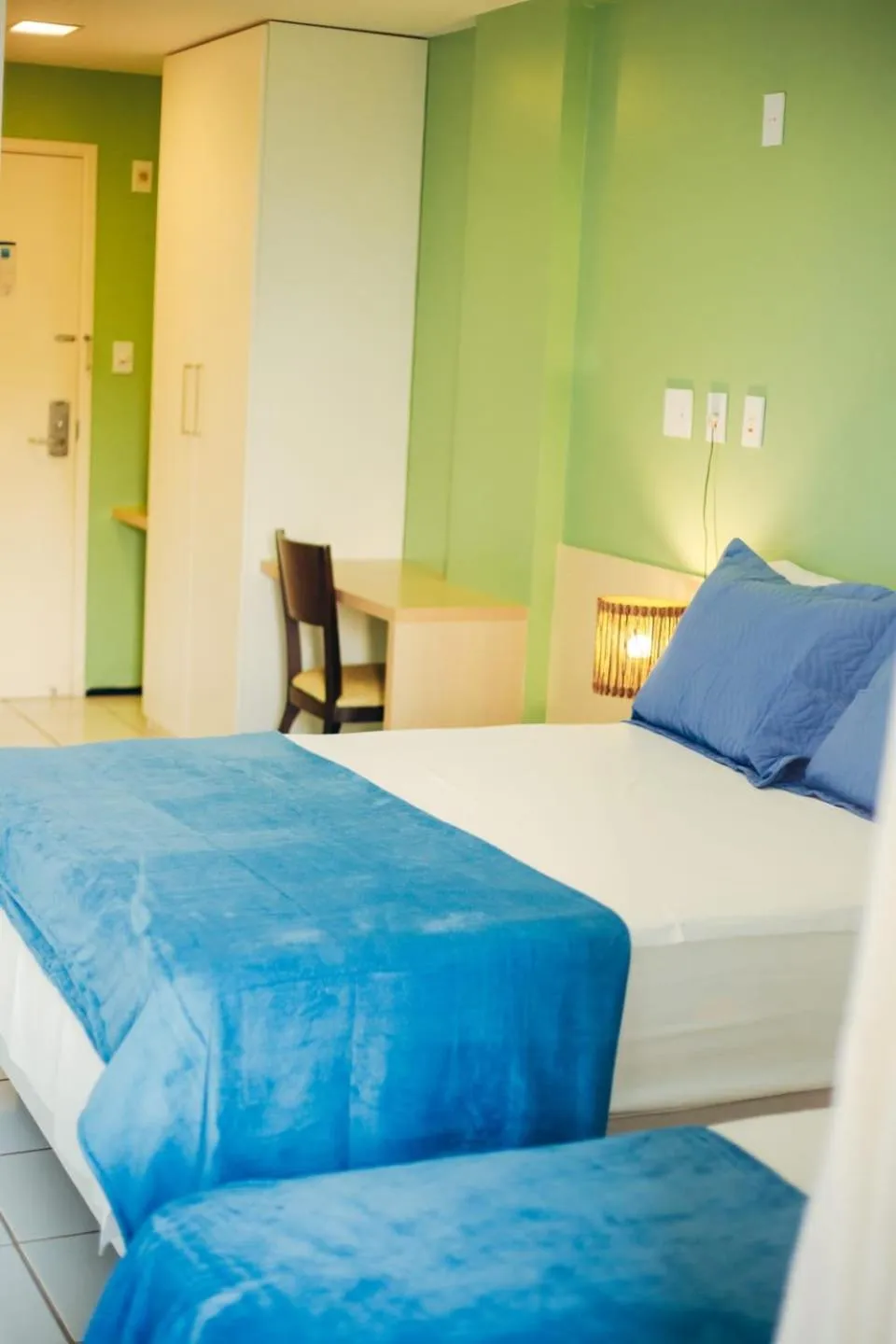 Bed in Grand Lençóis Flat