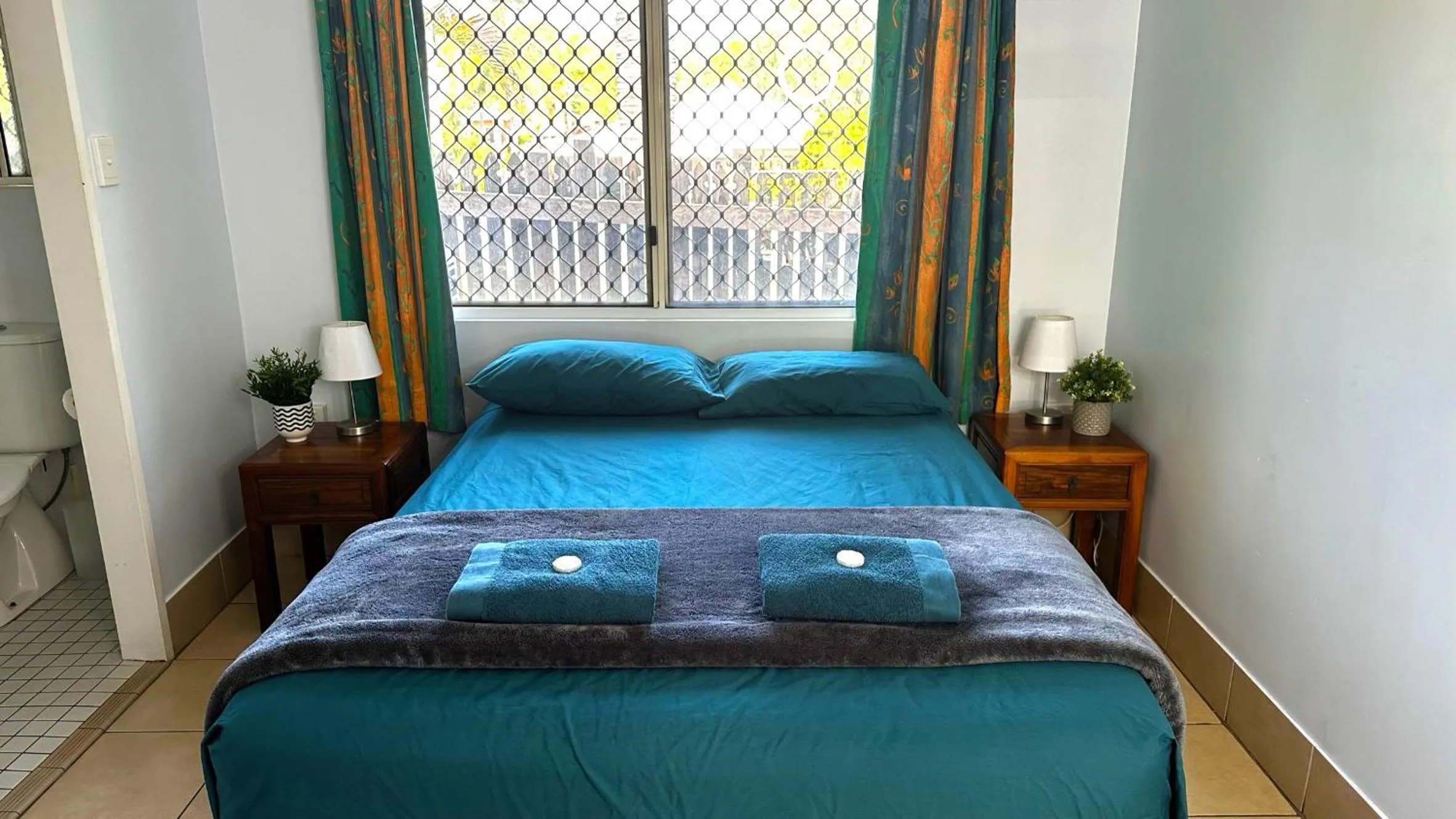 Bed in Cooktown Motel