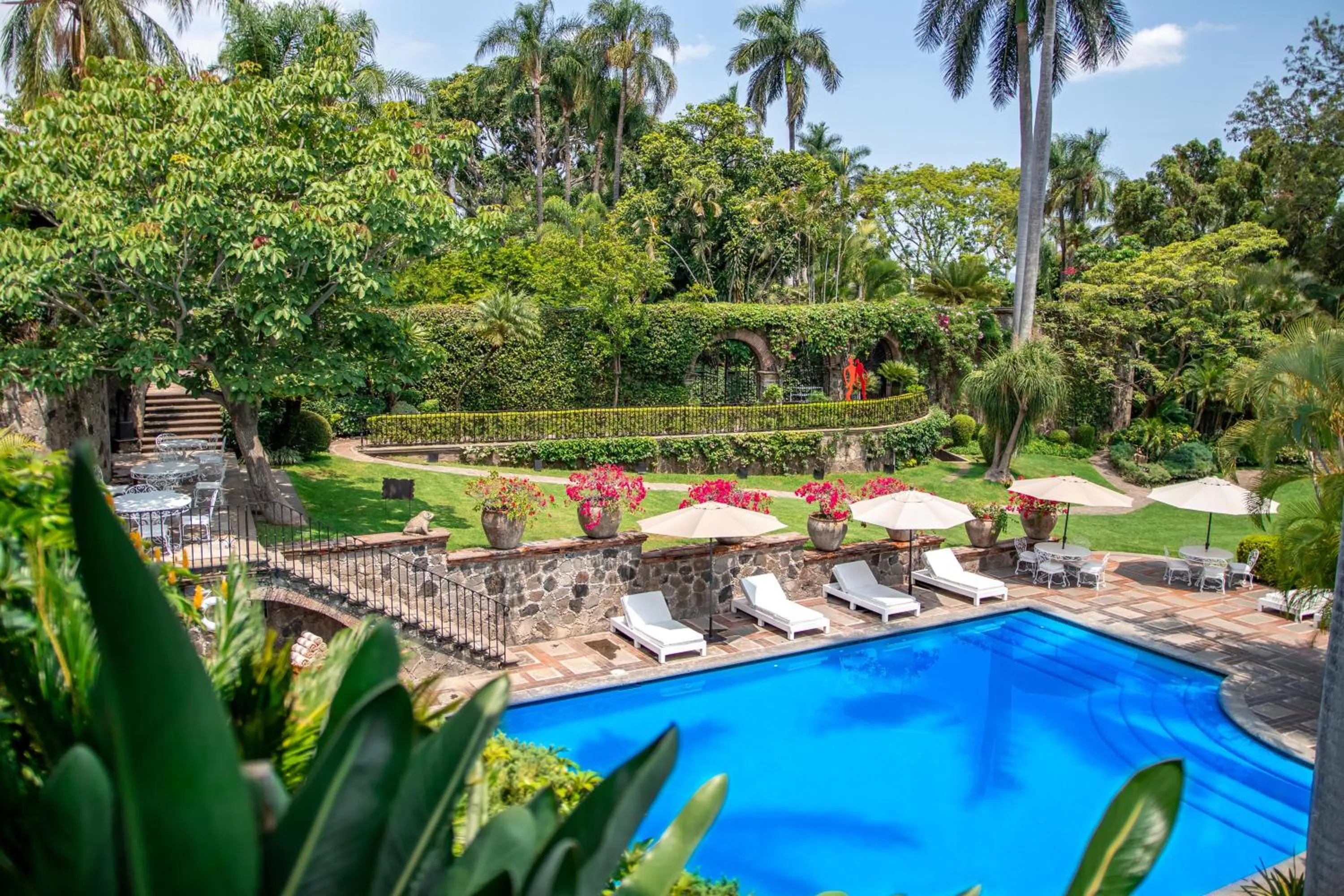 Garden in Las Mañanitas