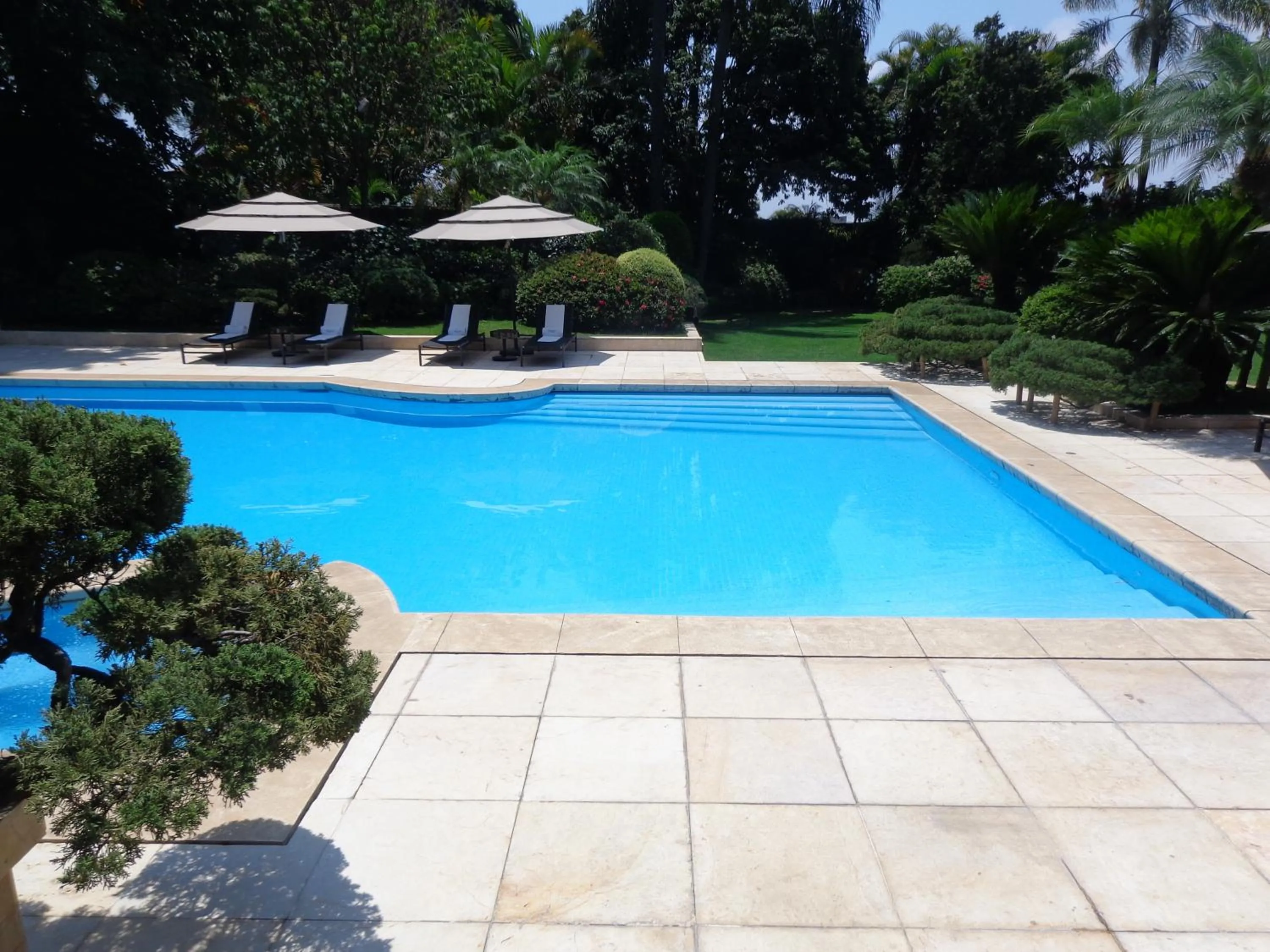 Solarium in Las Mañanitas