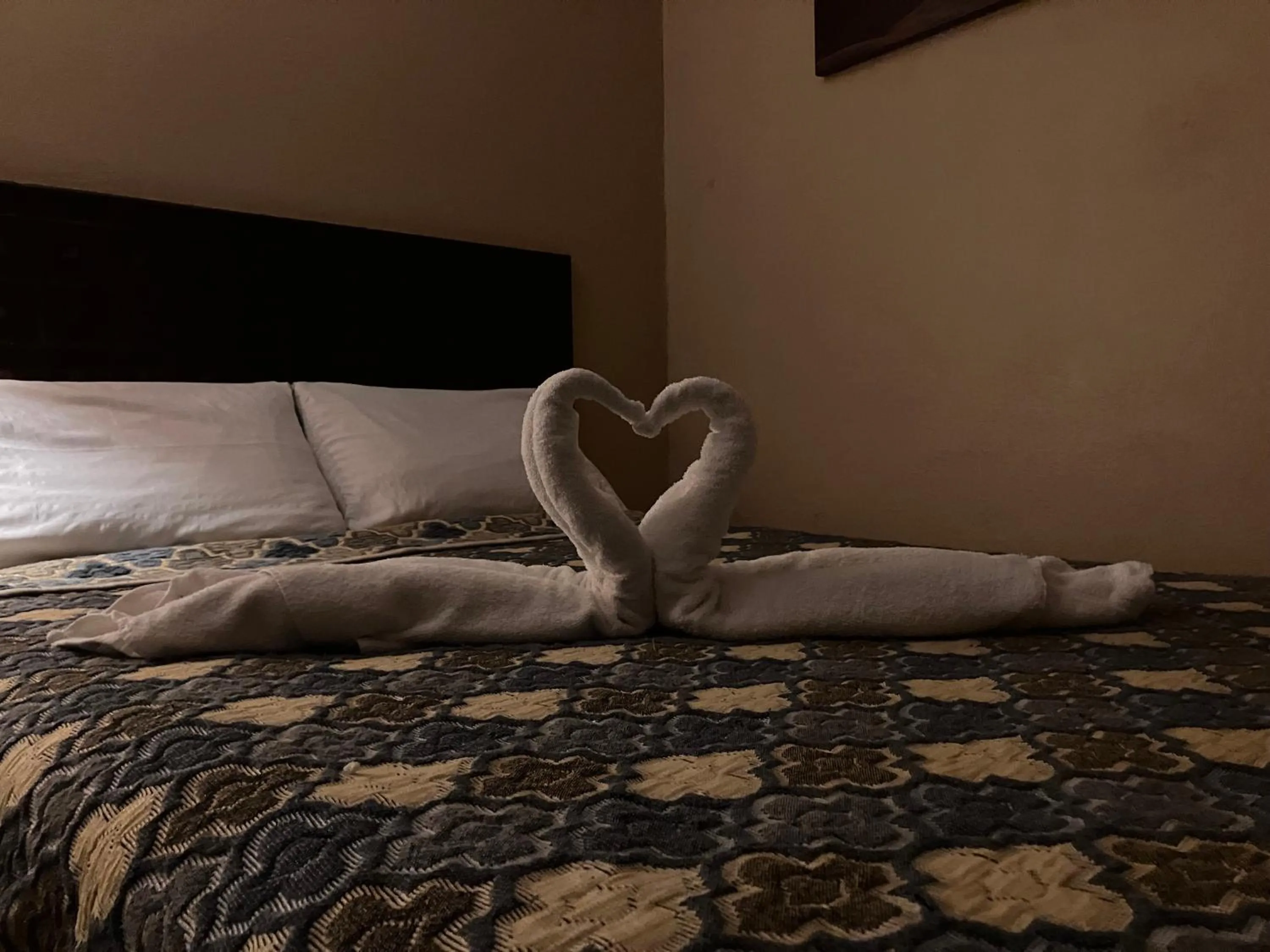 Bed in Hotel Santa Fe