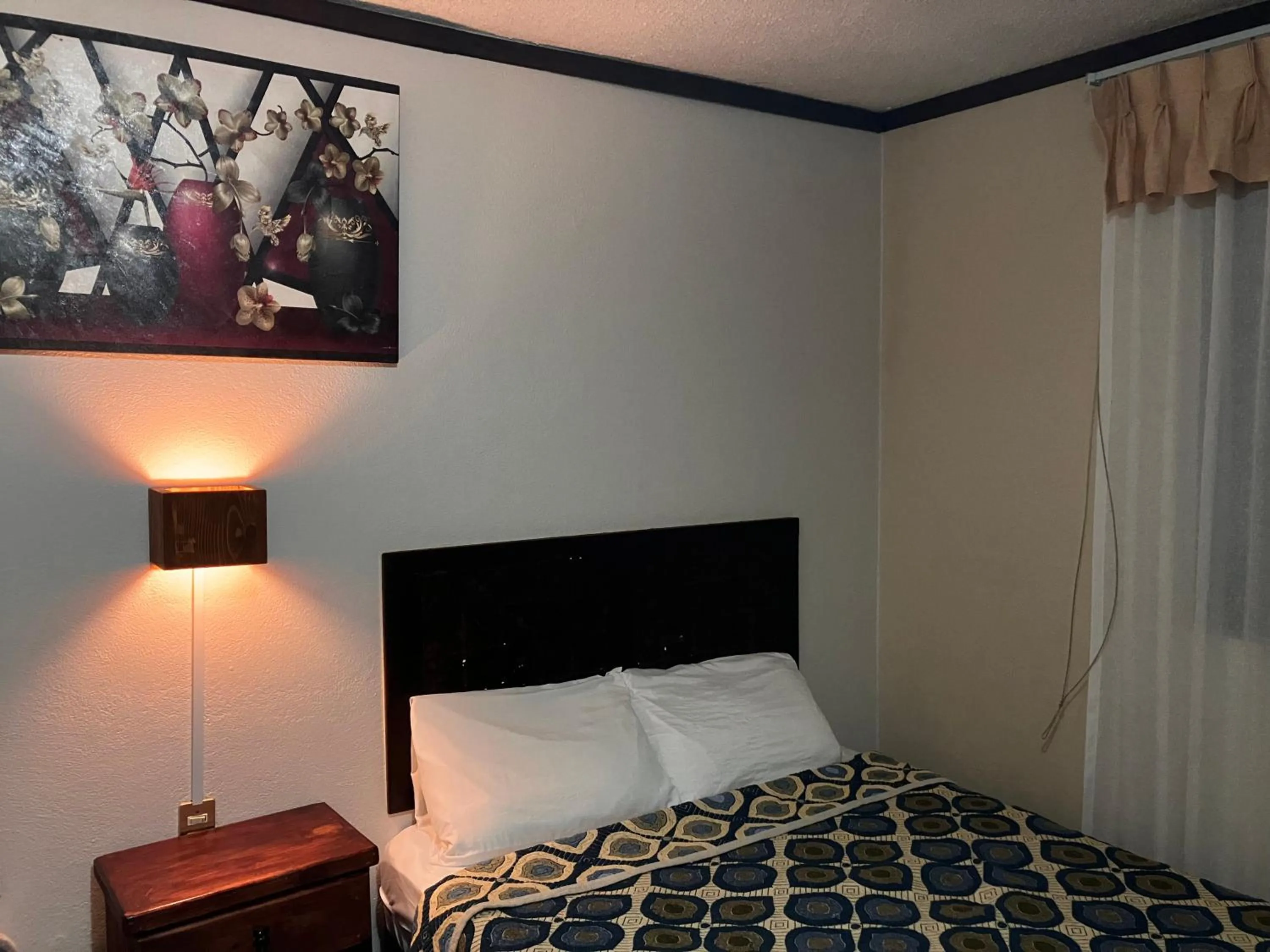 Bed in Hotel Santa Fe