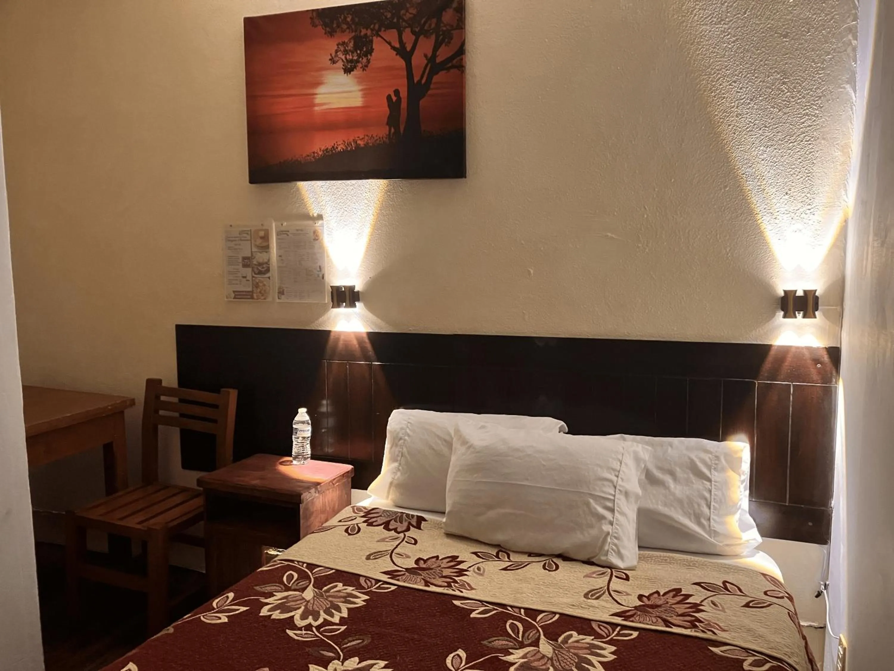 Bed in Hotel Santa Fe