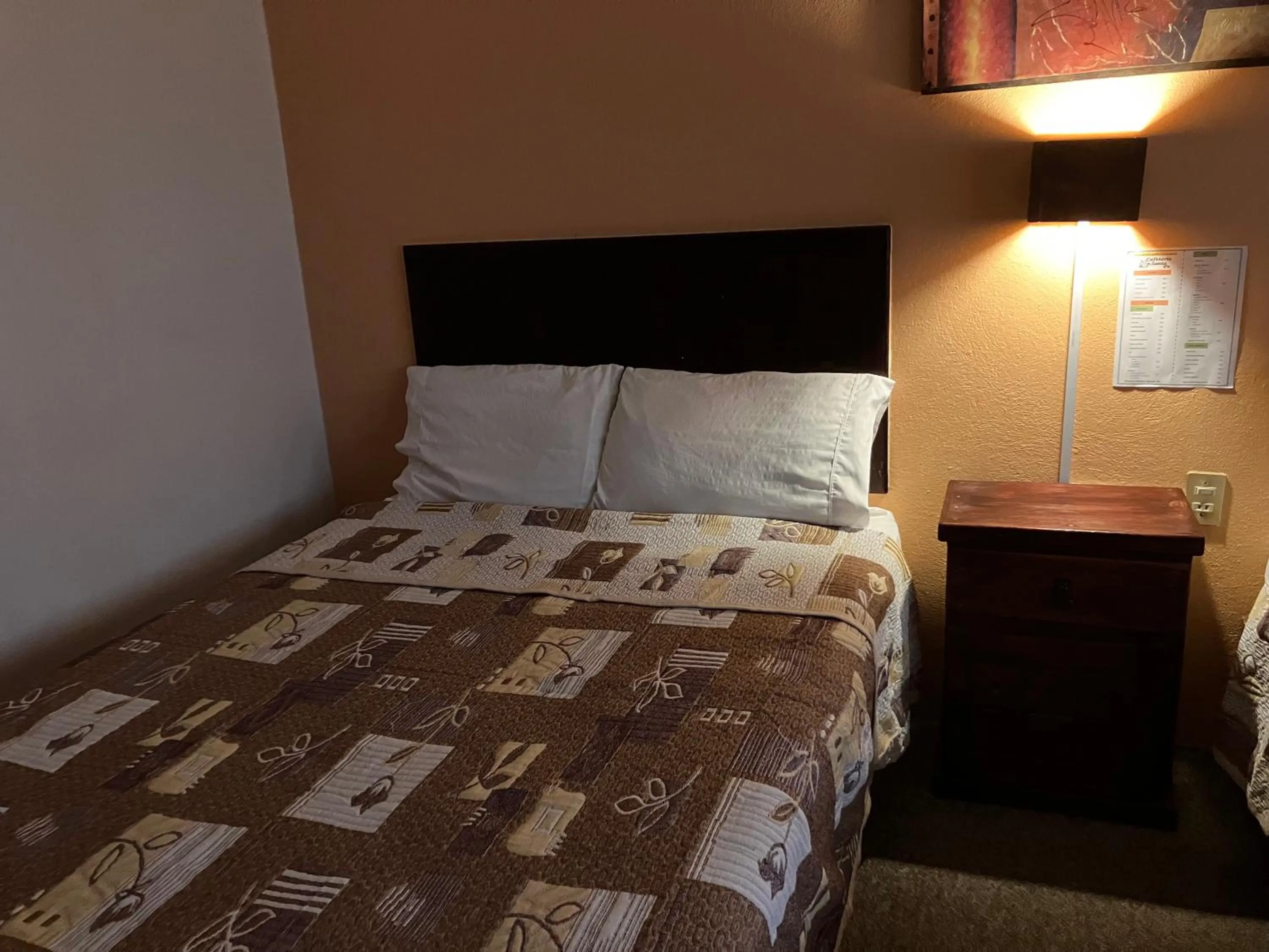 Bed in Hotel Santa Fe