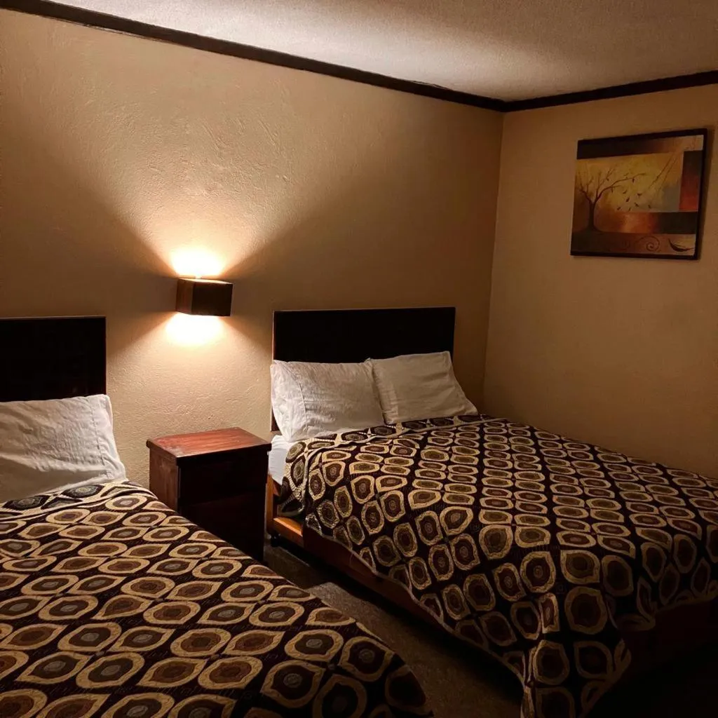 Bed in Hotel Santa Fe