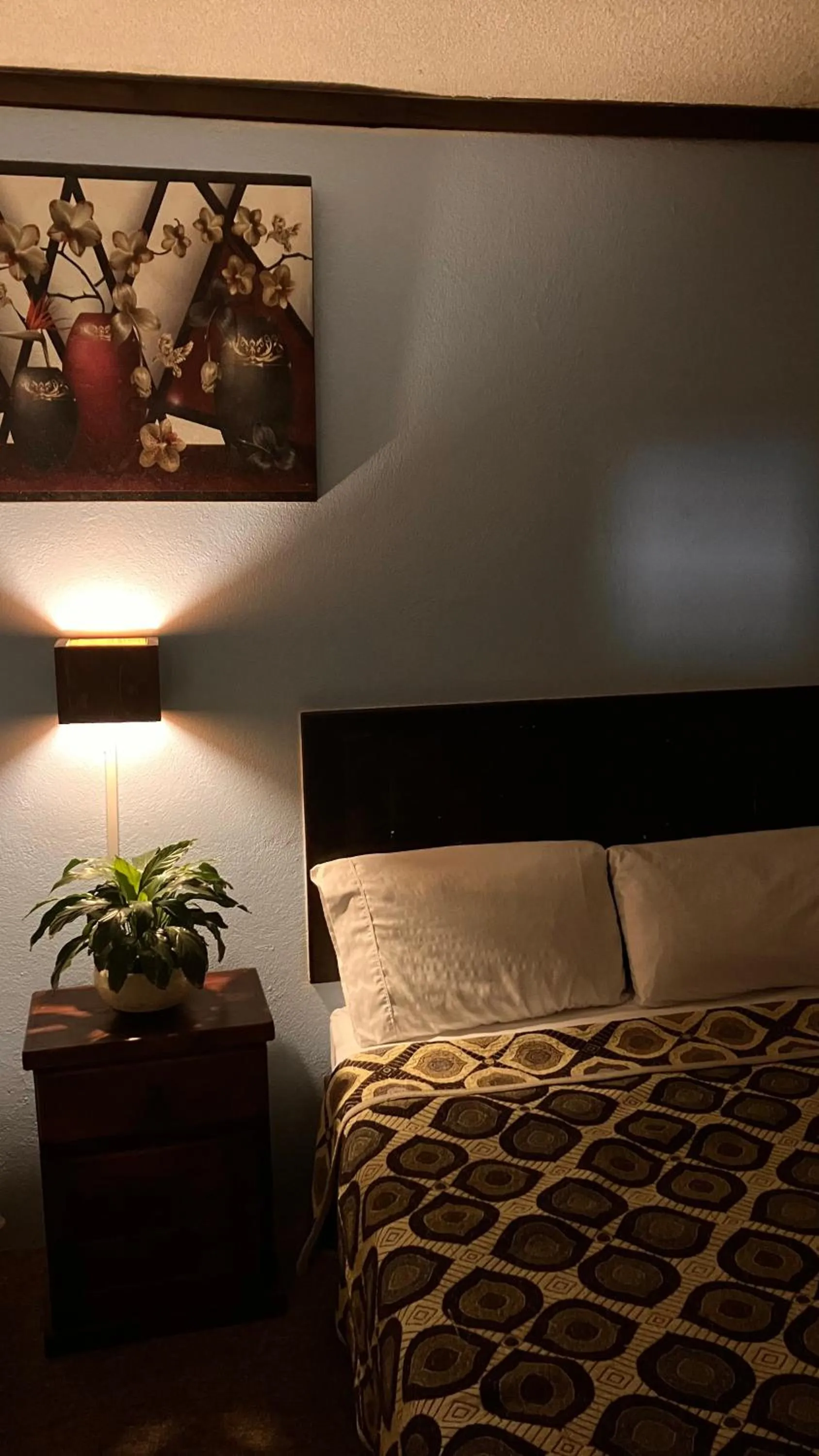 Bed in Hotel Santa Fe