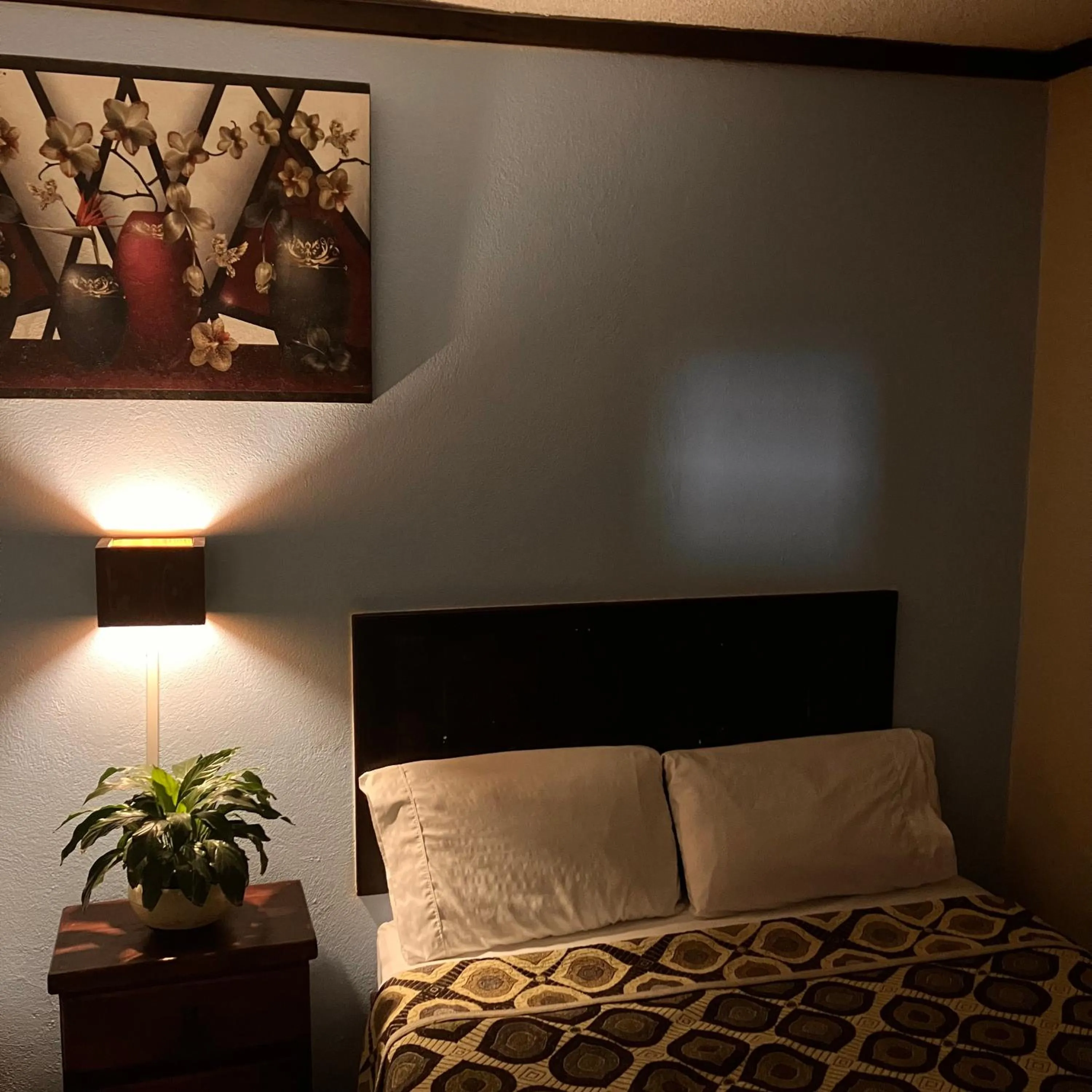 Bed in Hotel Santa Fe