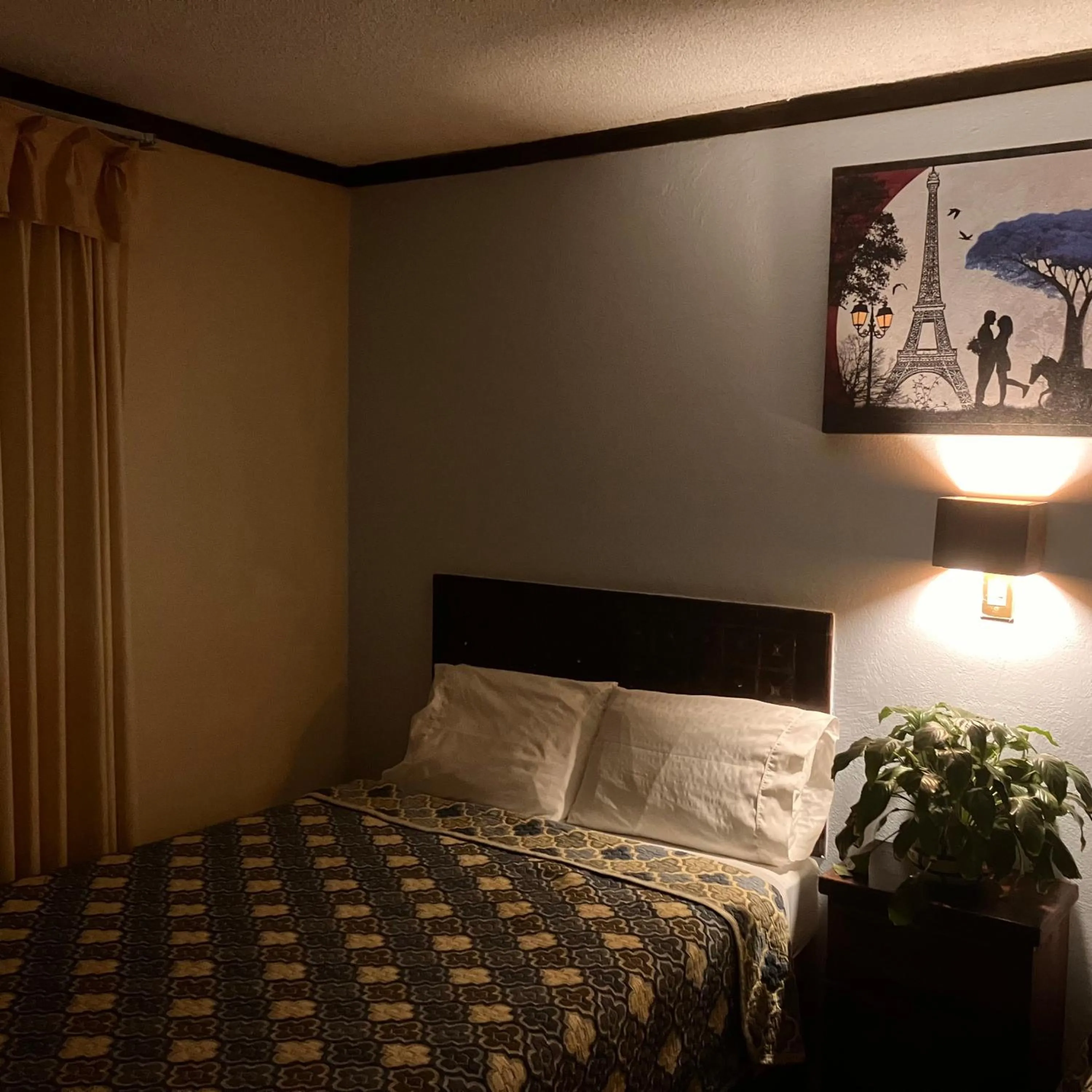 Bed in Hotel Santa Fe