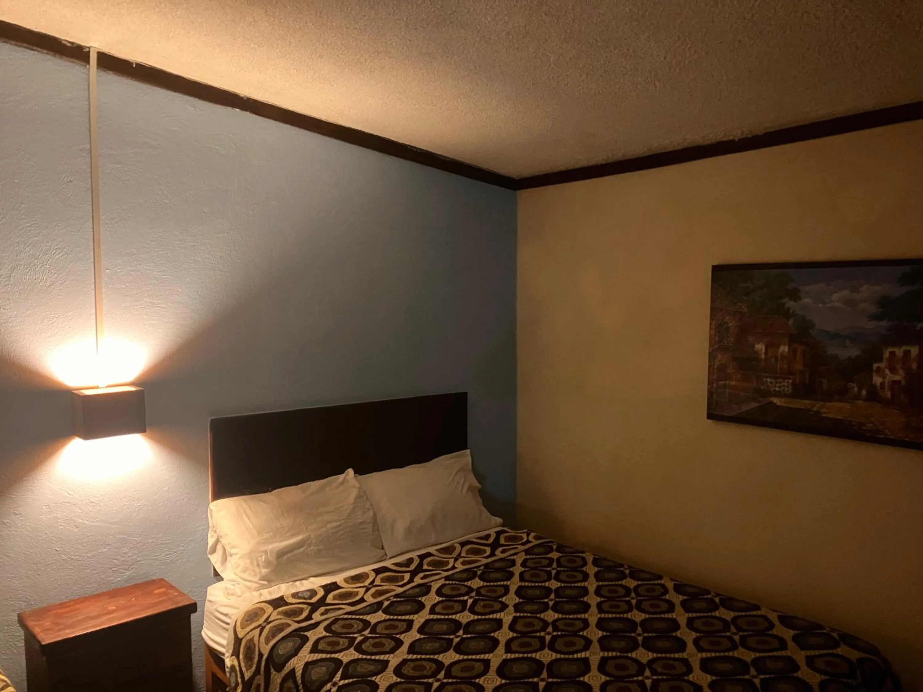 Bed in Hotel Santa Fe