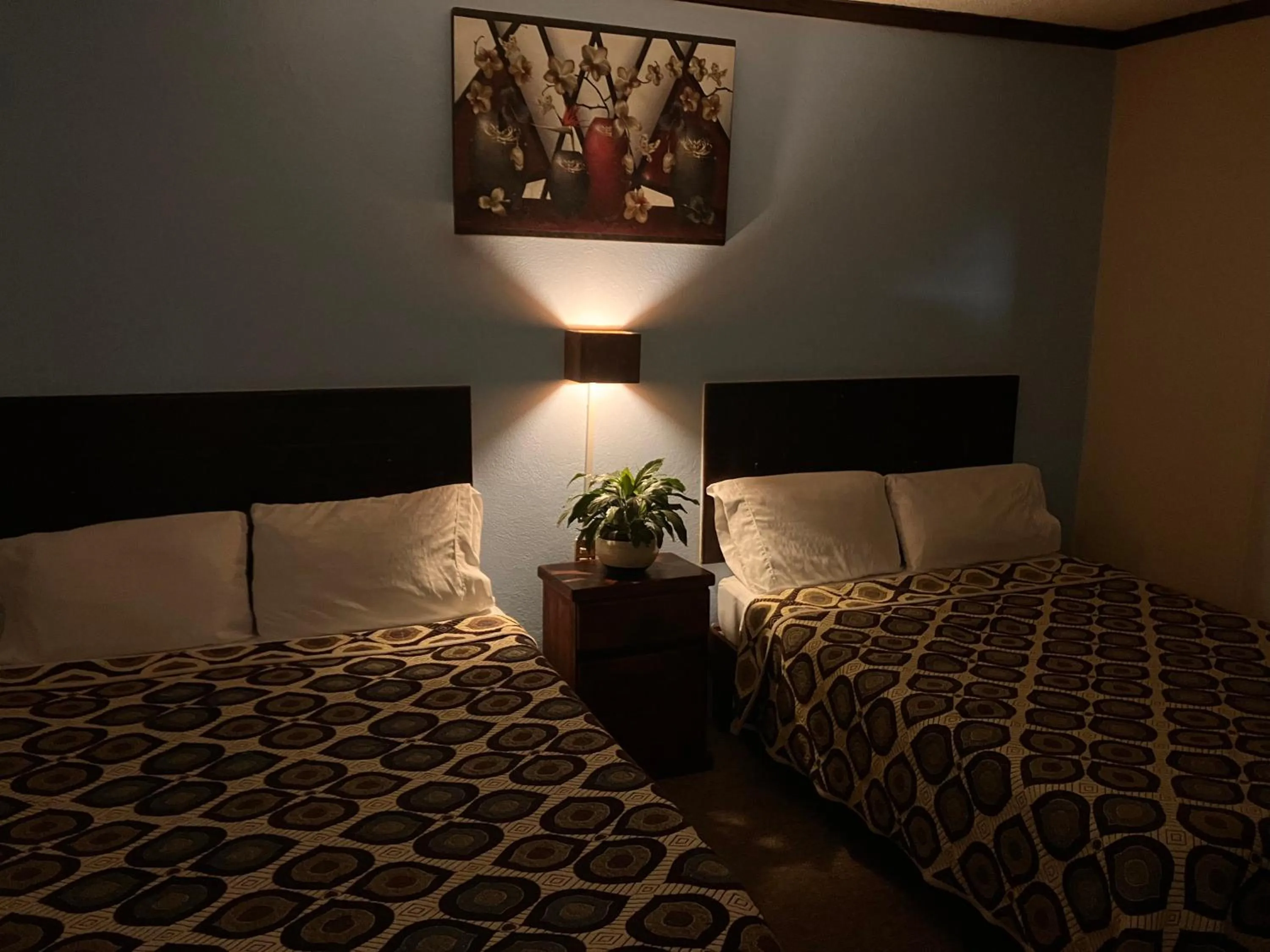 Bed in Hotel Santa Fe