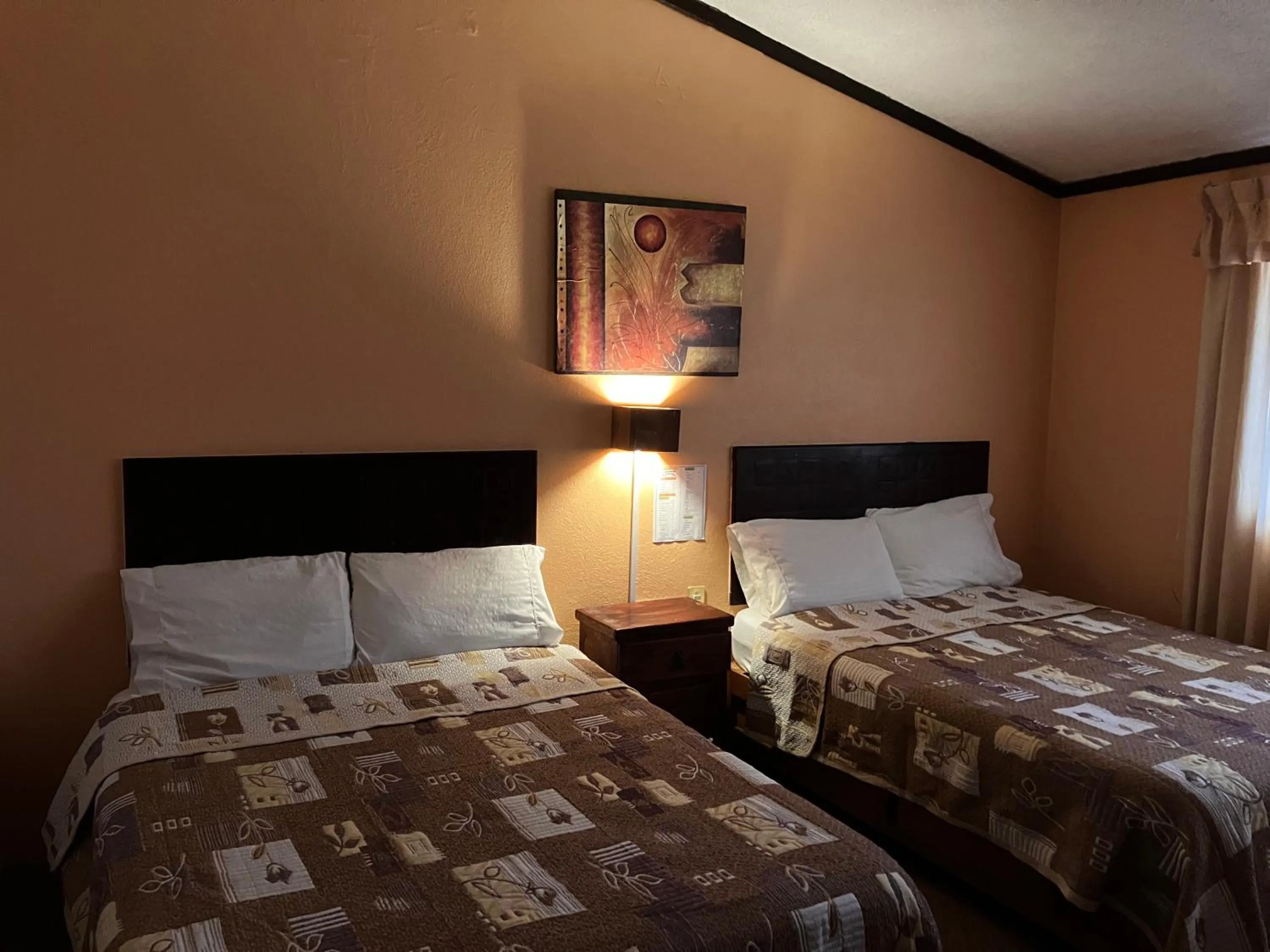 Bed in Hotel Santa Fe