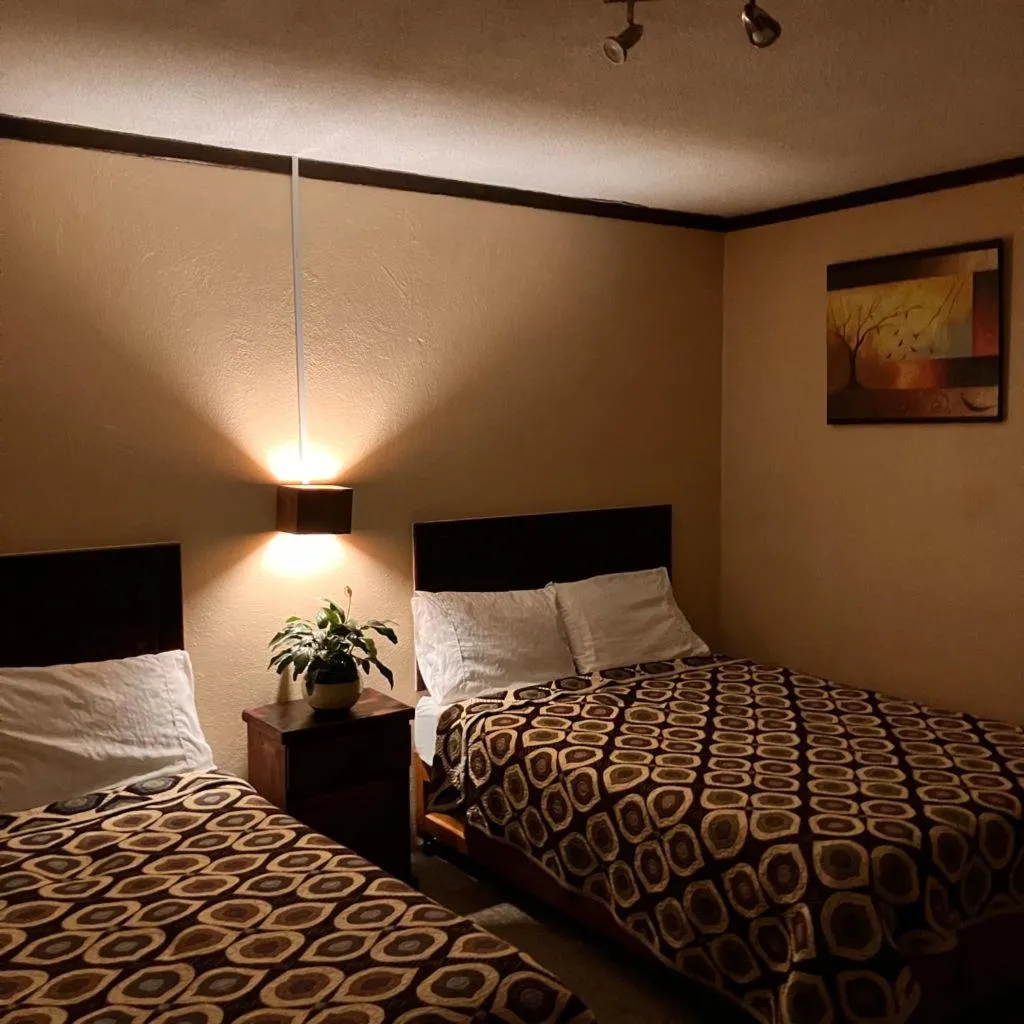 Bed in Hotel Santa Fe