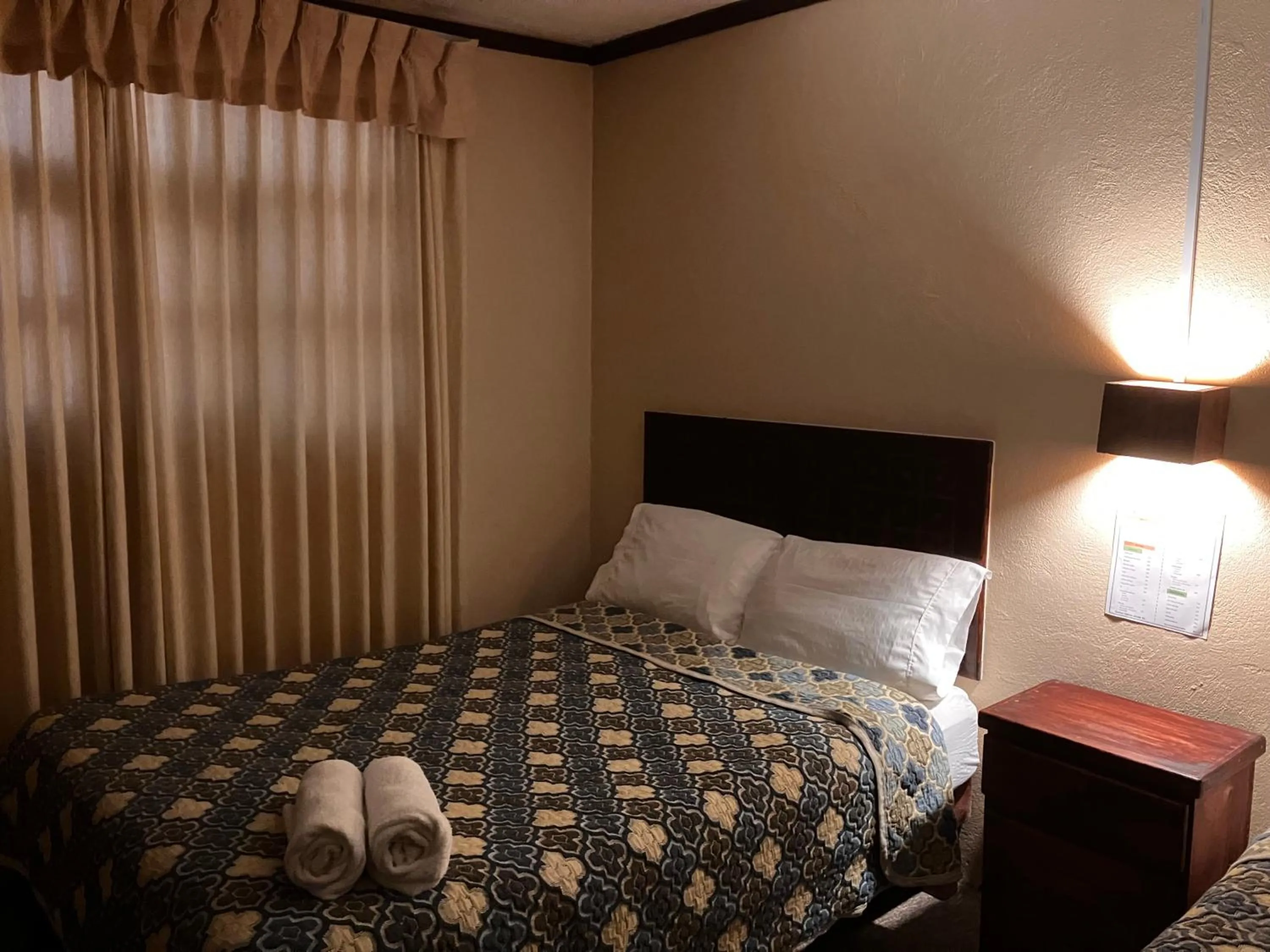 Bed in Hotel Santa Fe