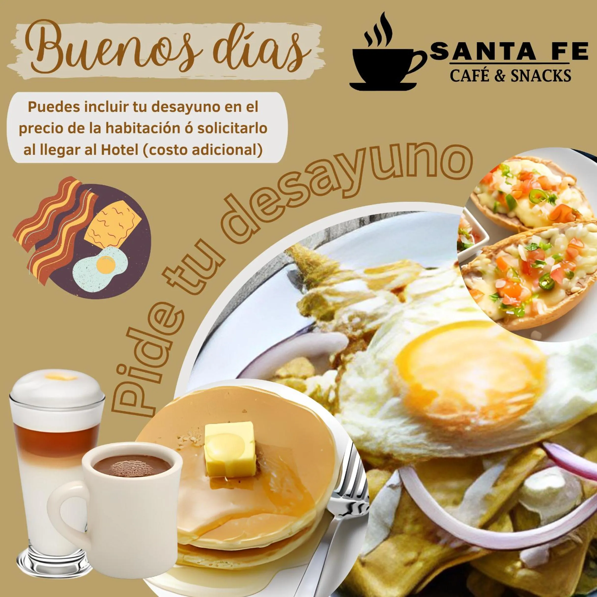 Breakfast in Hotel Santa Fe