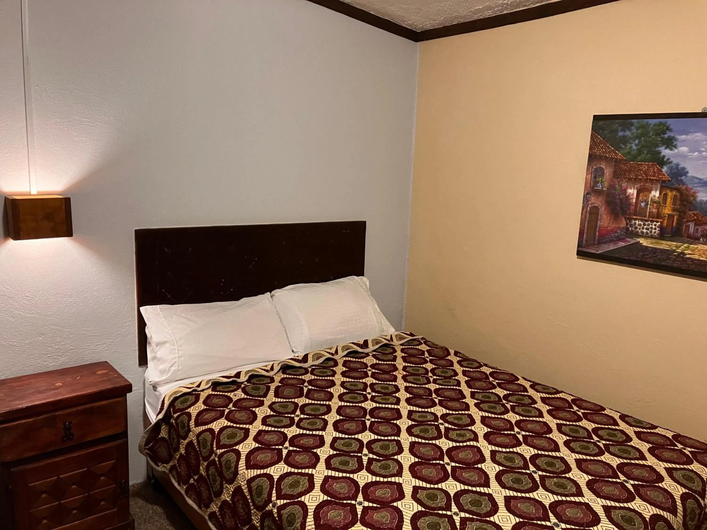 Bed in Hotel Santa Fe