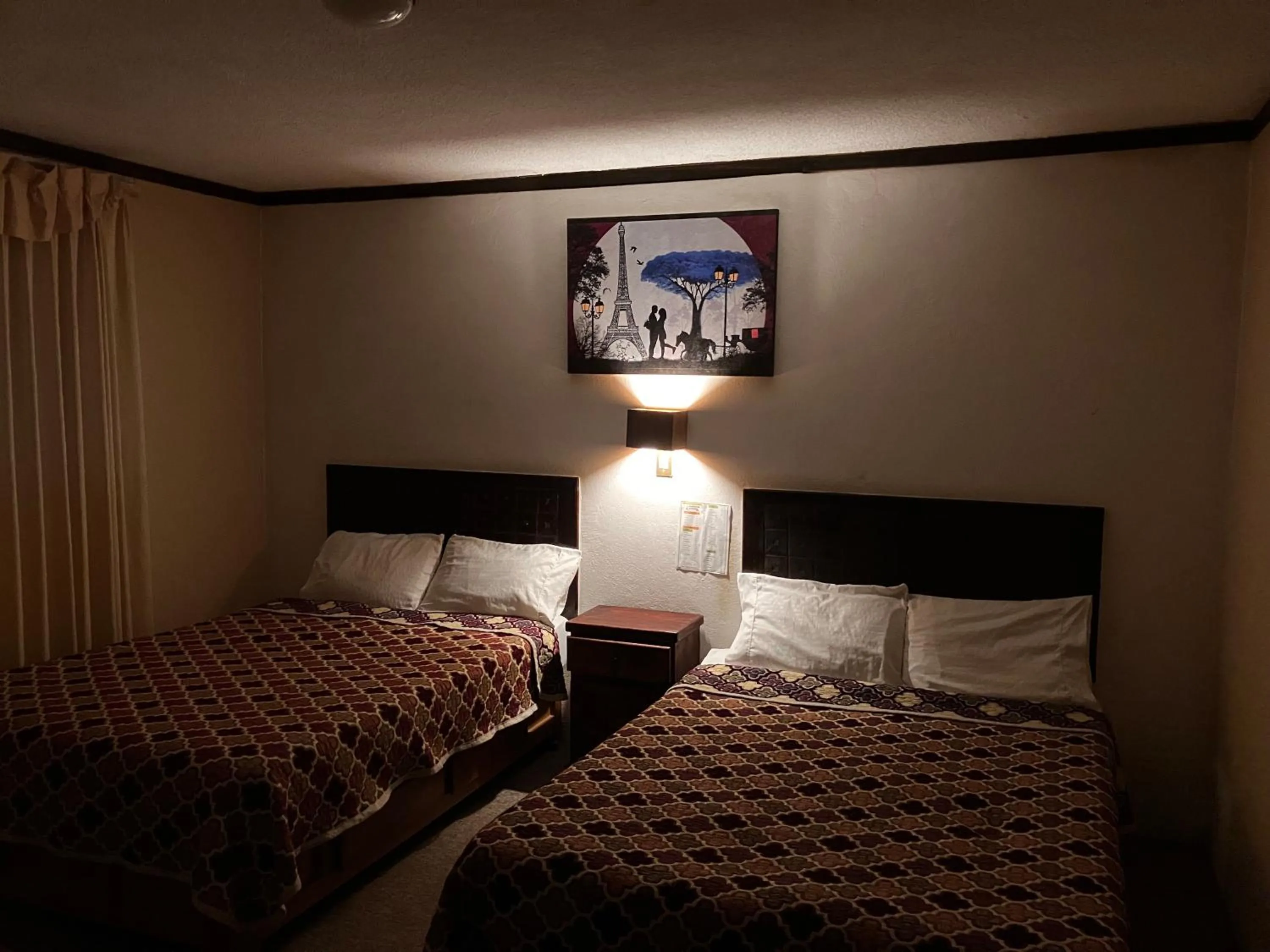 Bed in Hotel Santa Fe