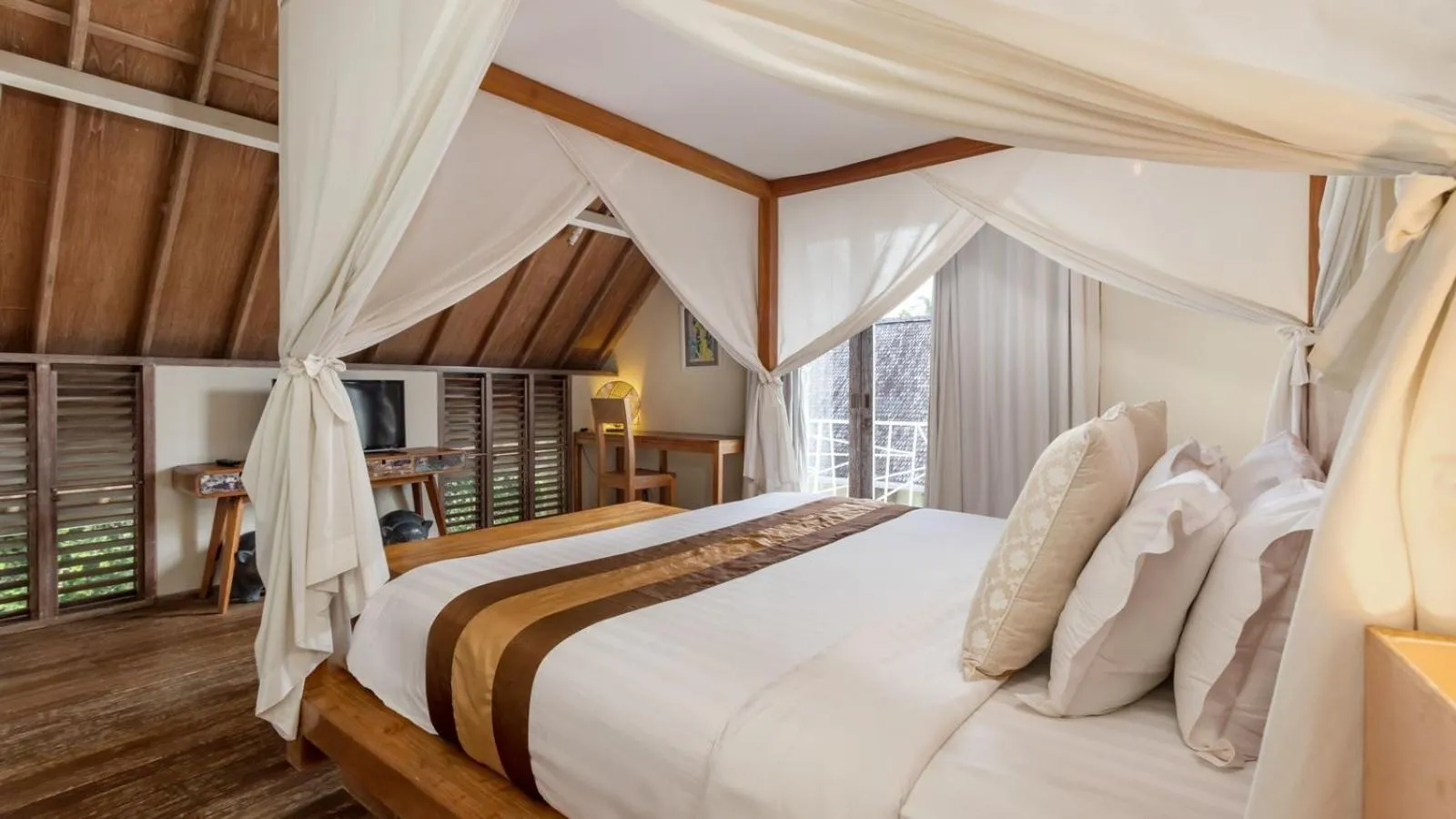 Bed in Casa Mateo Villa