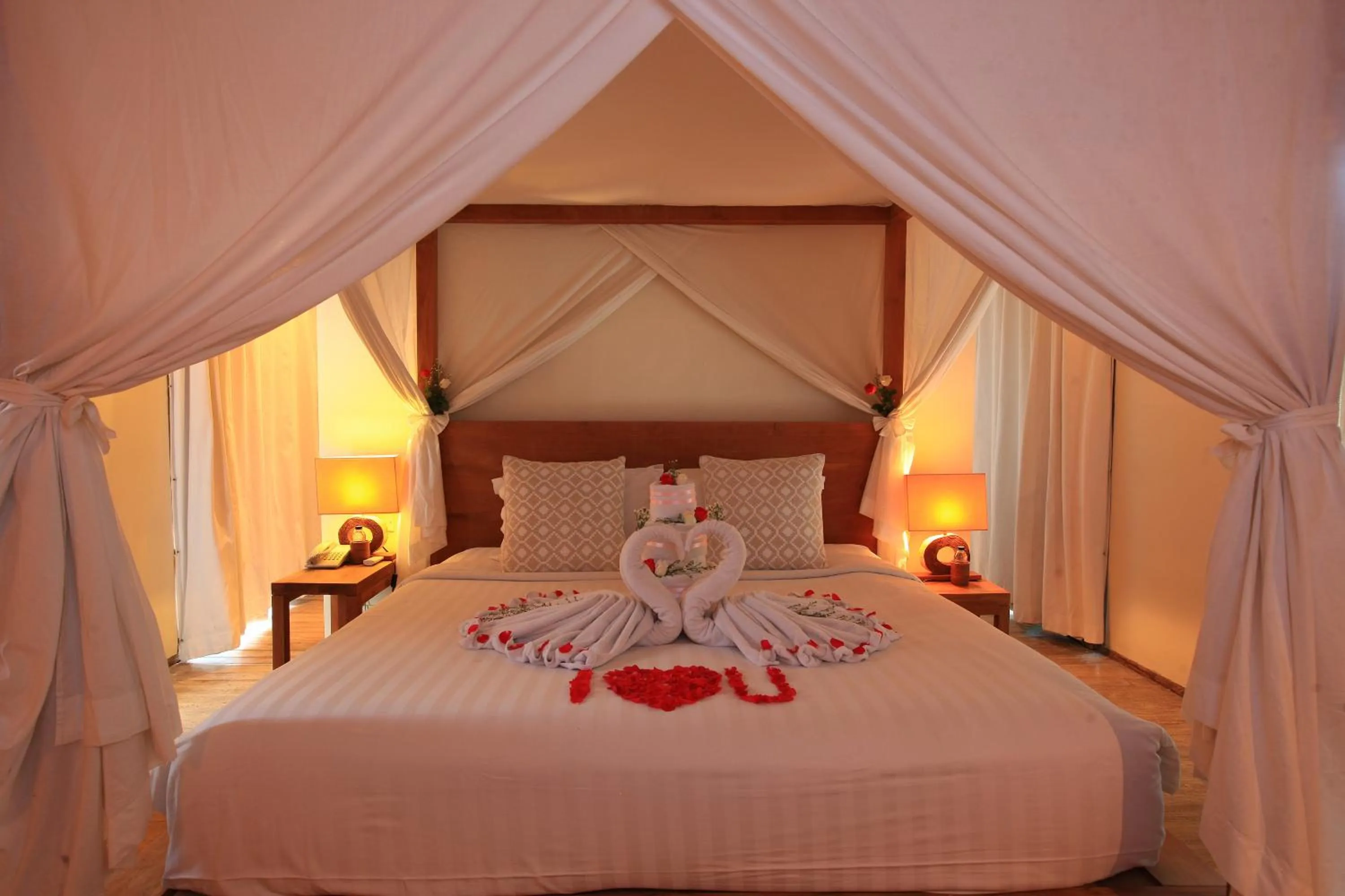 Bed in Casa Mateo Villa