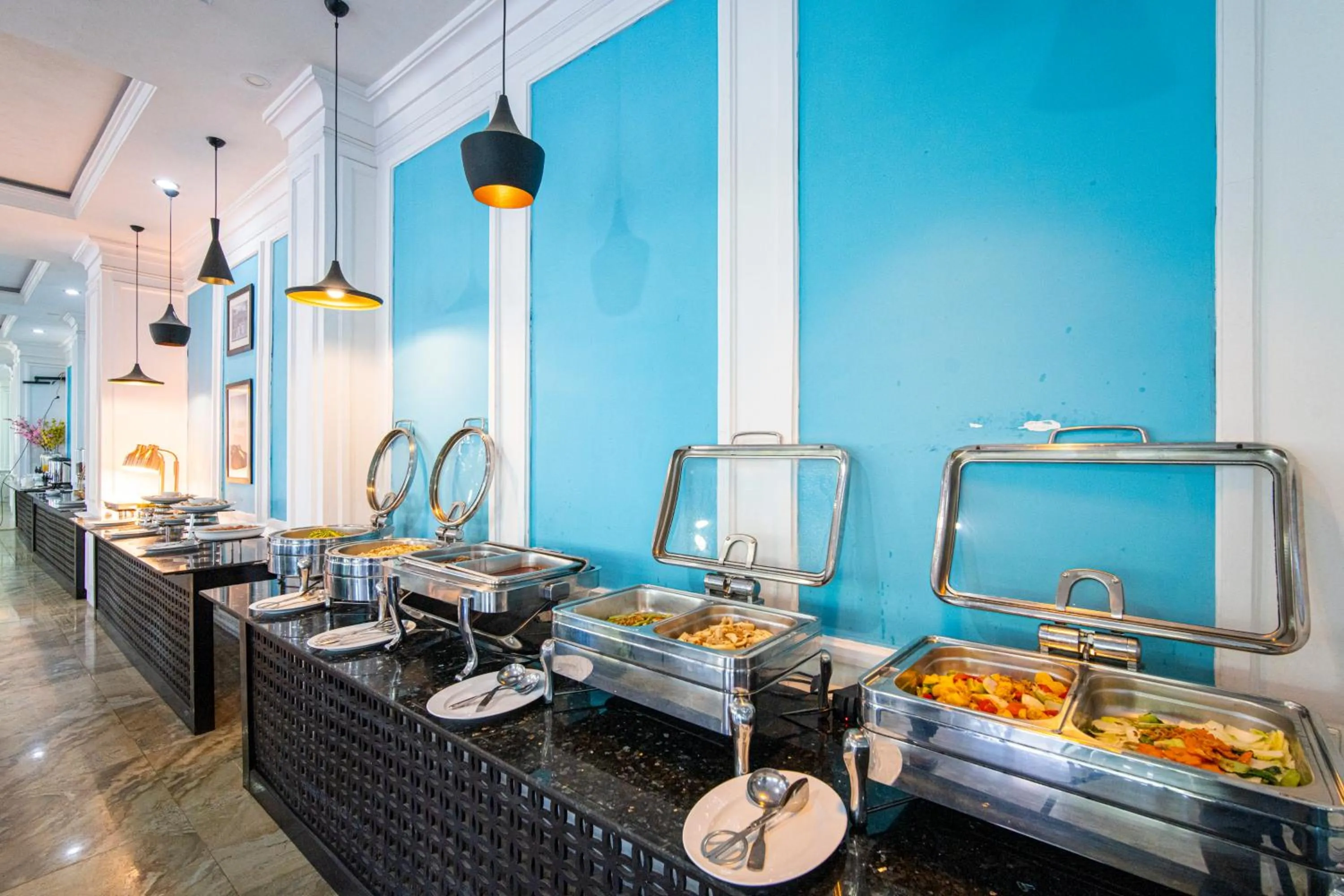 Buffet breakfast in Thanh Binh Riverside Hoi An