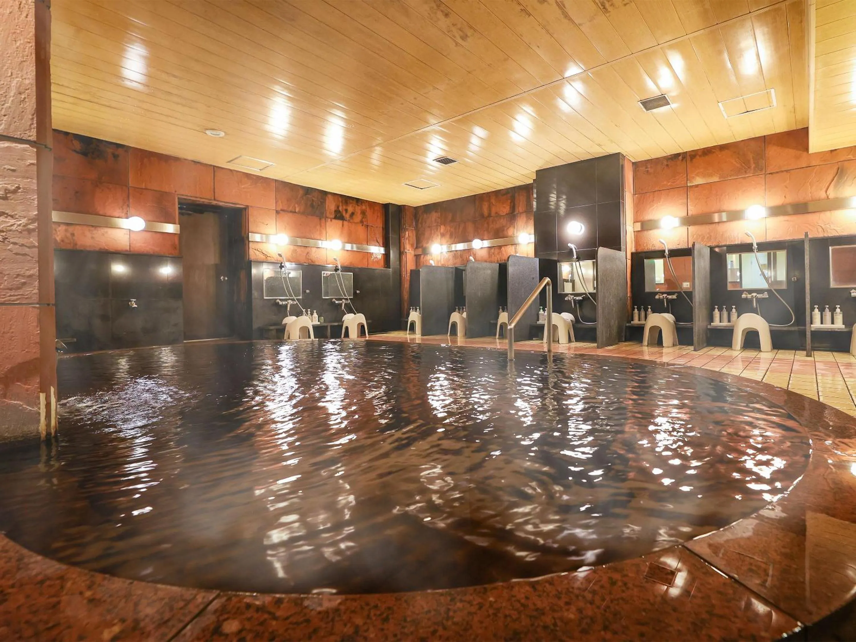 Hot Spring Bath in Fukui Hotel