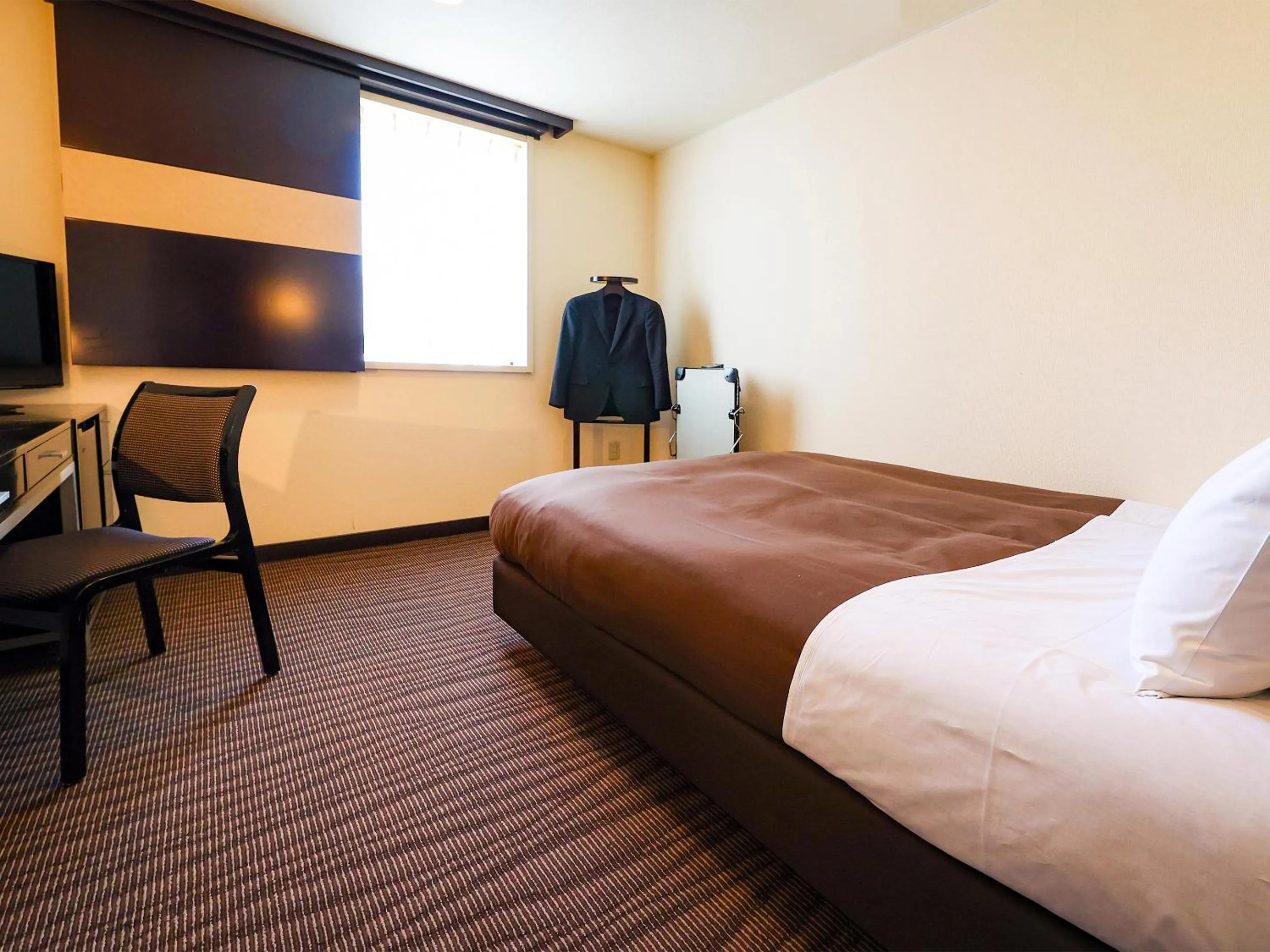 Photo of the whole room, Bed in Fukui Hotel