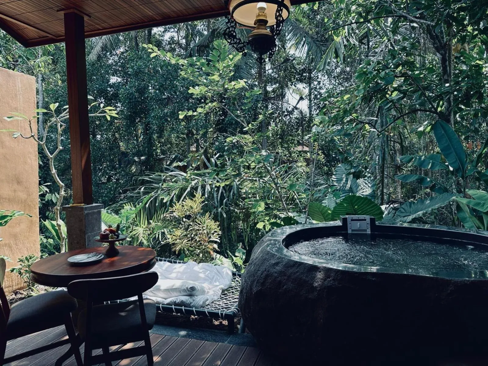 Balcony/Terrace in The Compass Rose Ubud