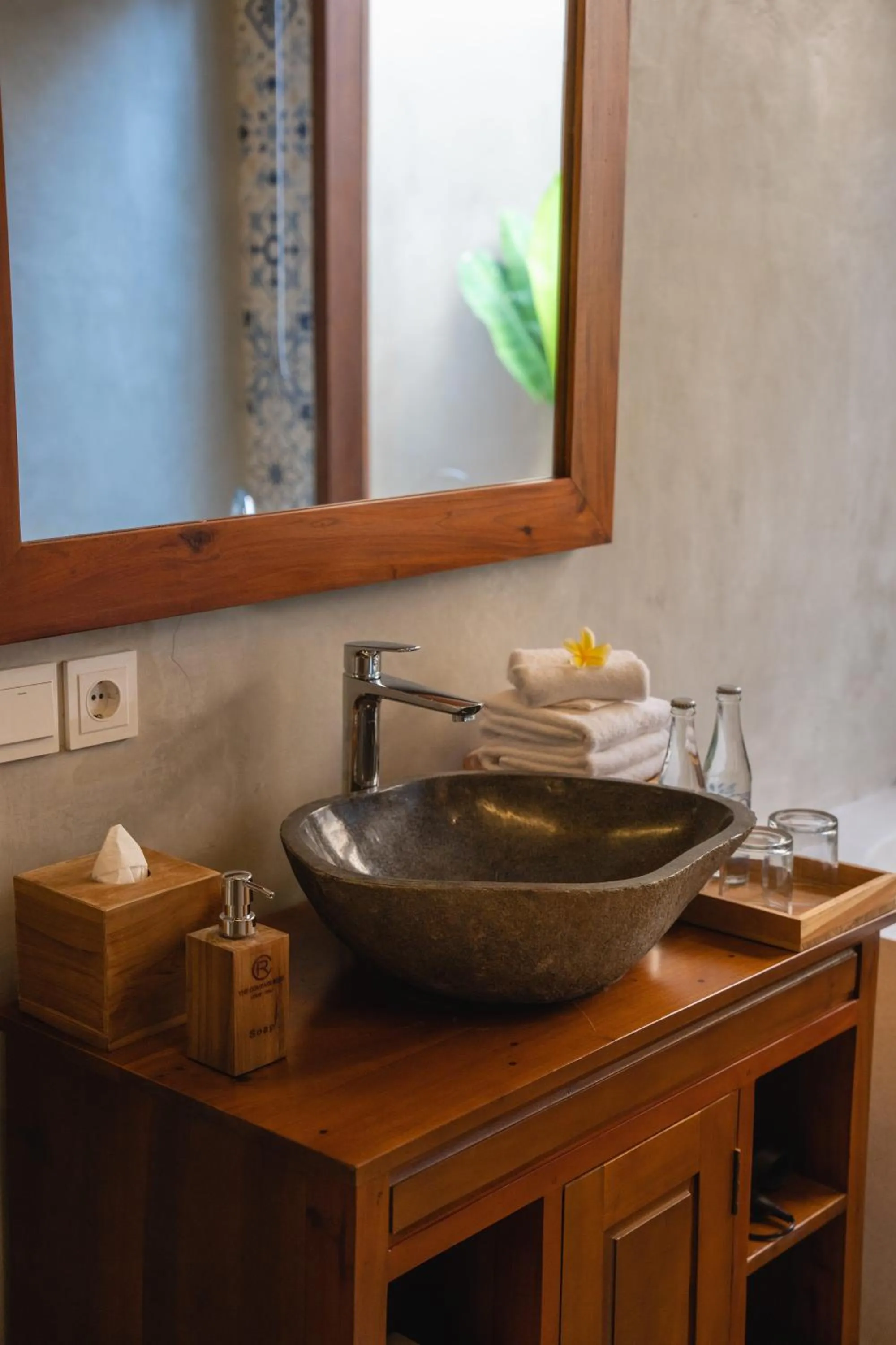 Bathroom in The Compass Rose Ubud