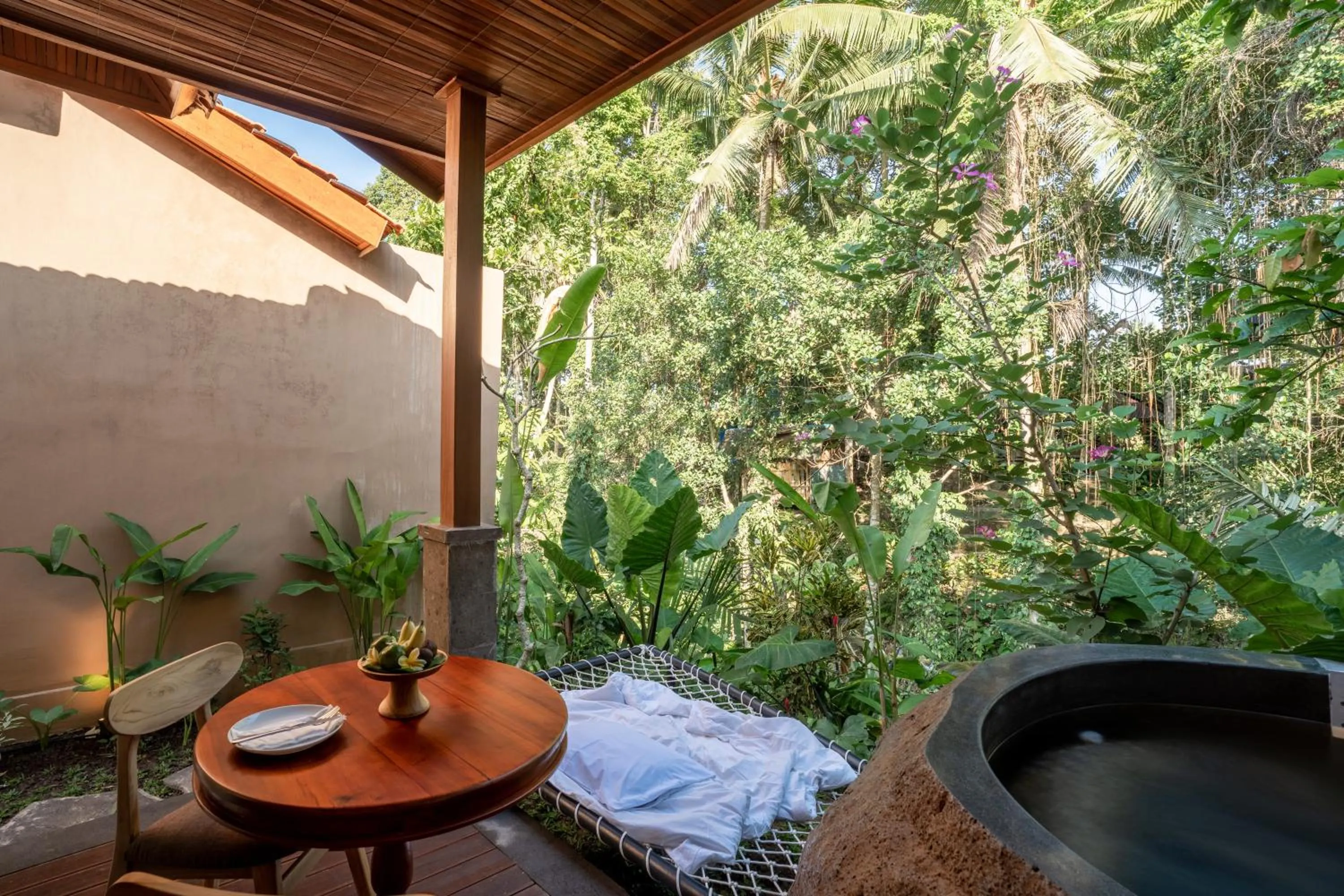 Patio in The Compass Rose Ubud