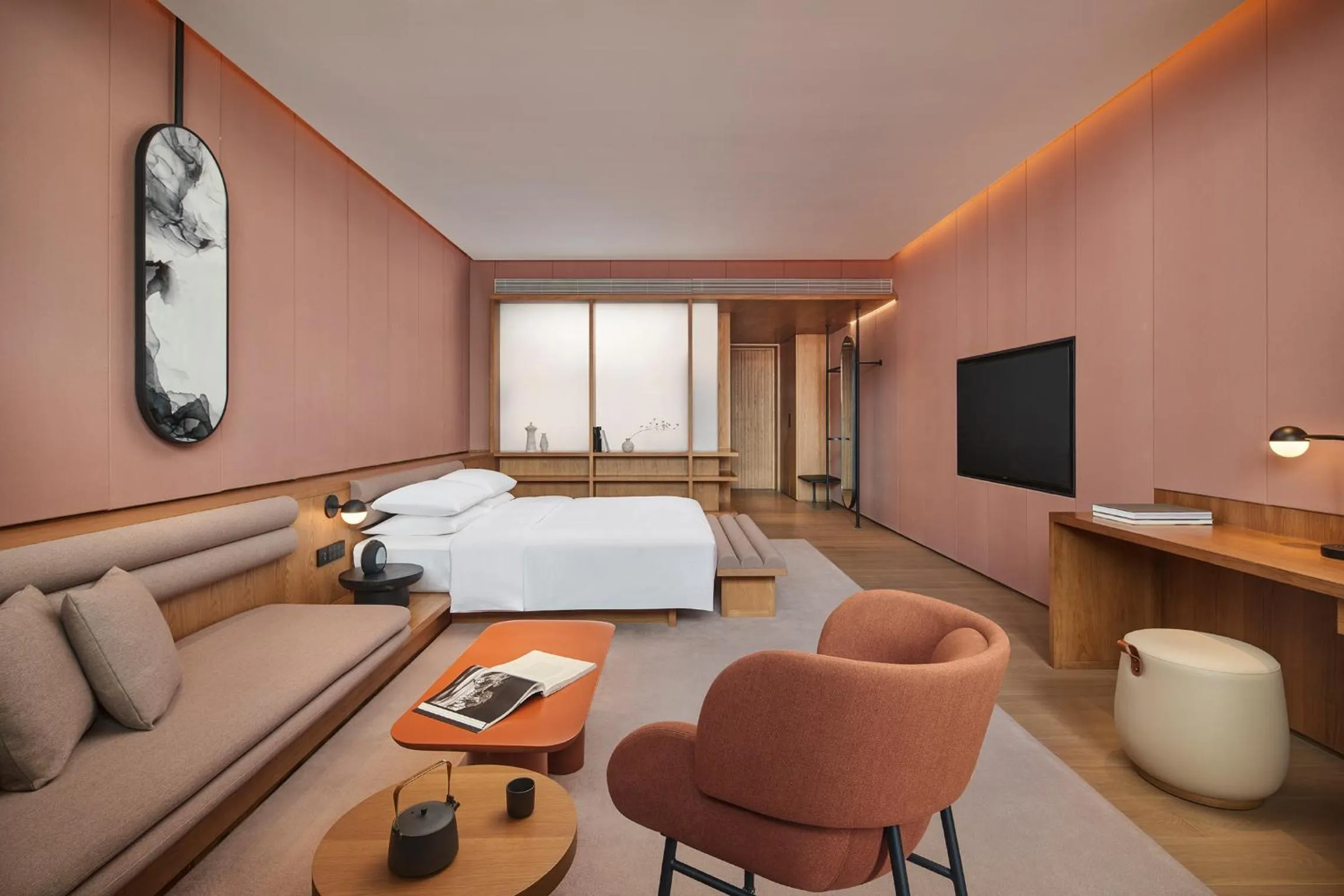 Photo of the whole room, Bed in TAOXICHUAN Hotel