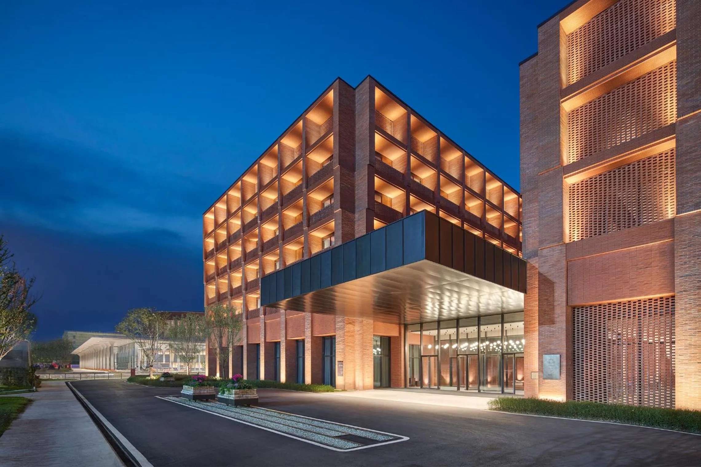 Facade/entrance in TAOXICHUAN Hotel