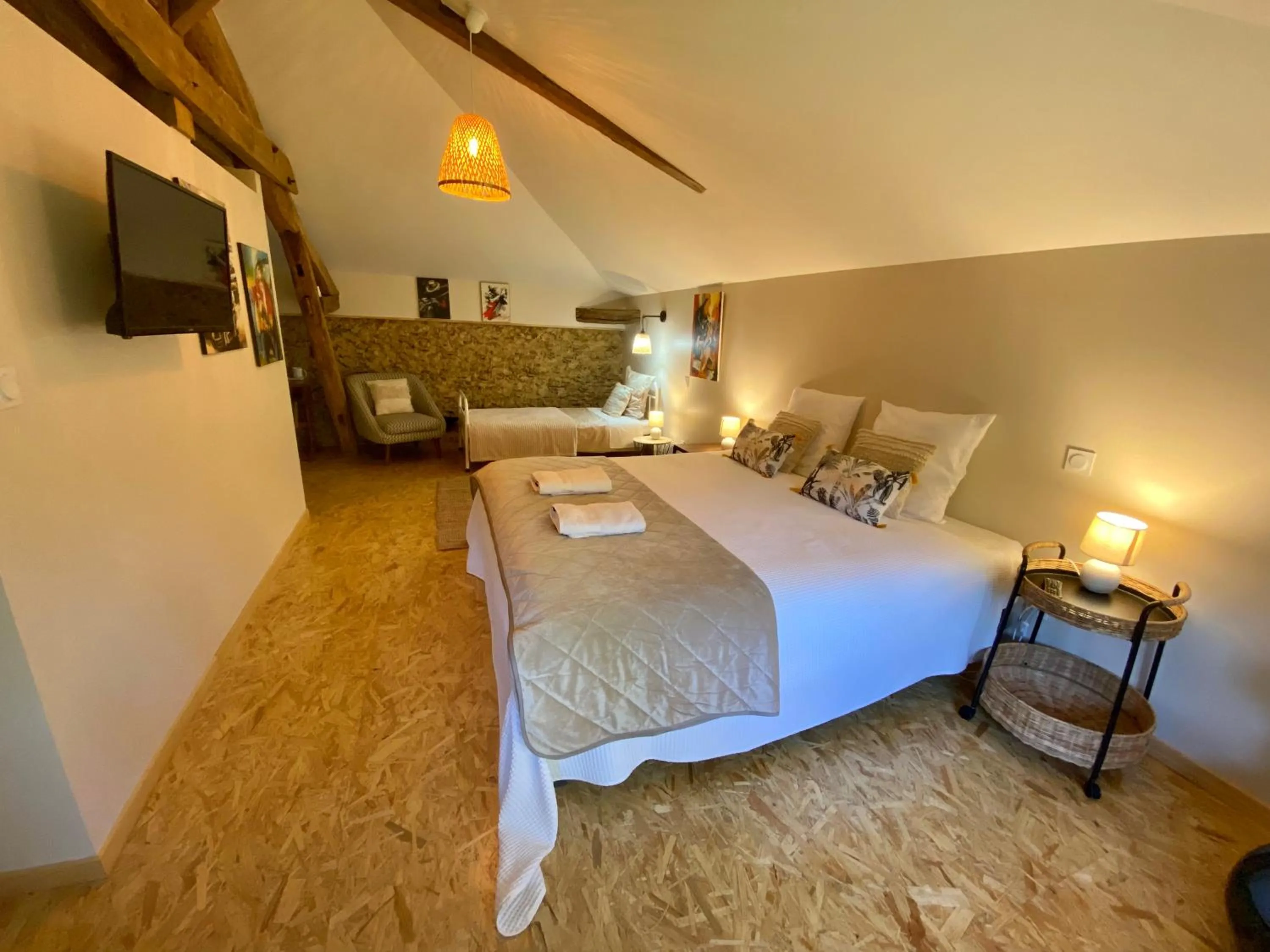 Bed in Domaine de la Source