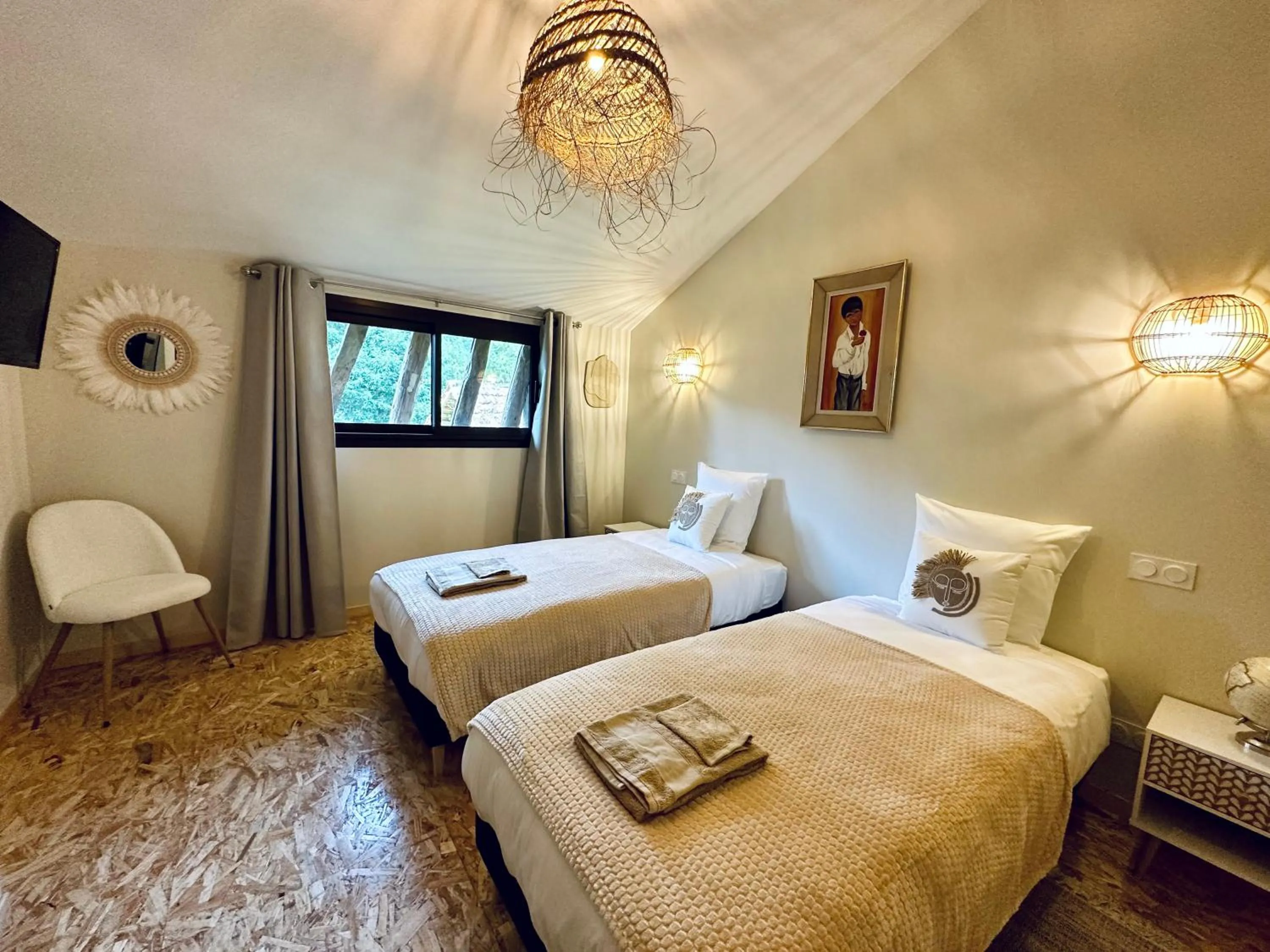 Bed in Domaine de la Source