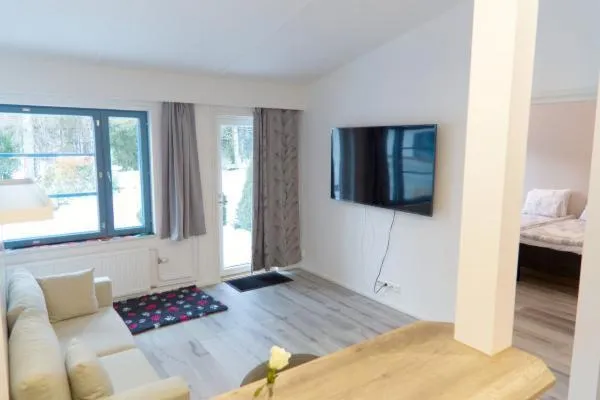 Photo of the whole room, Bed in Polku Hotelli