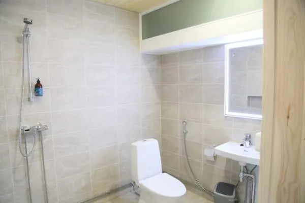 Bathroom in Polku Hotelli