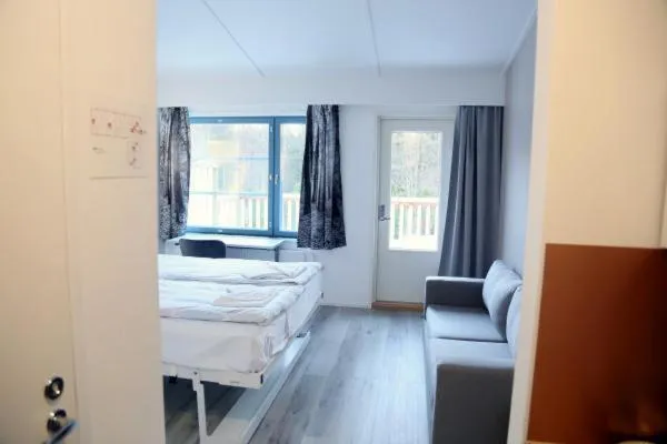 Photo of the whole room, Bed in Polku Hotelli