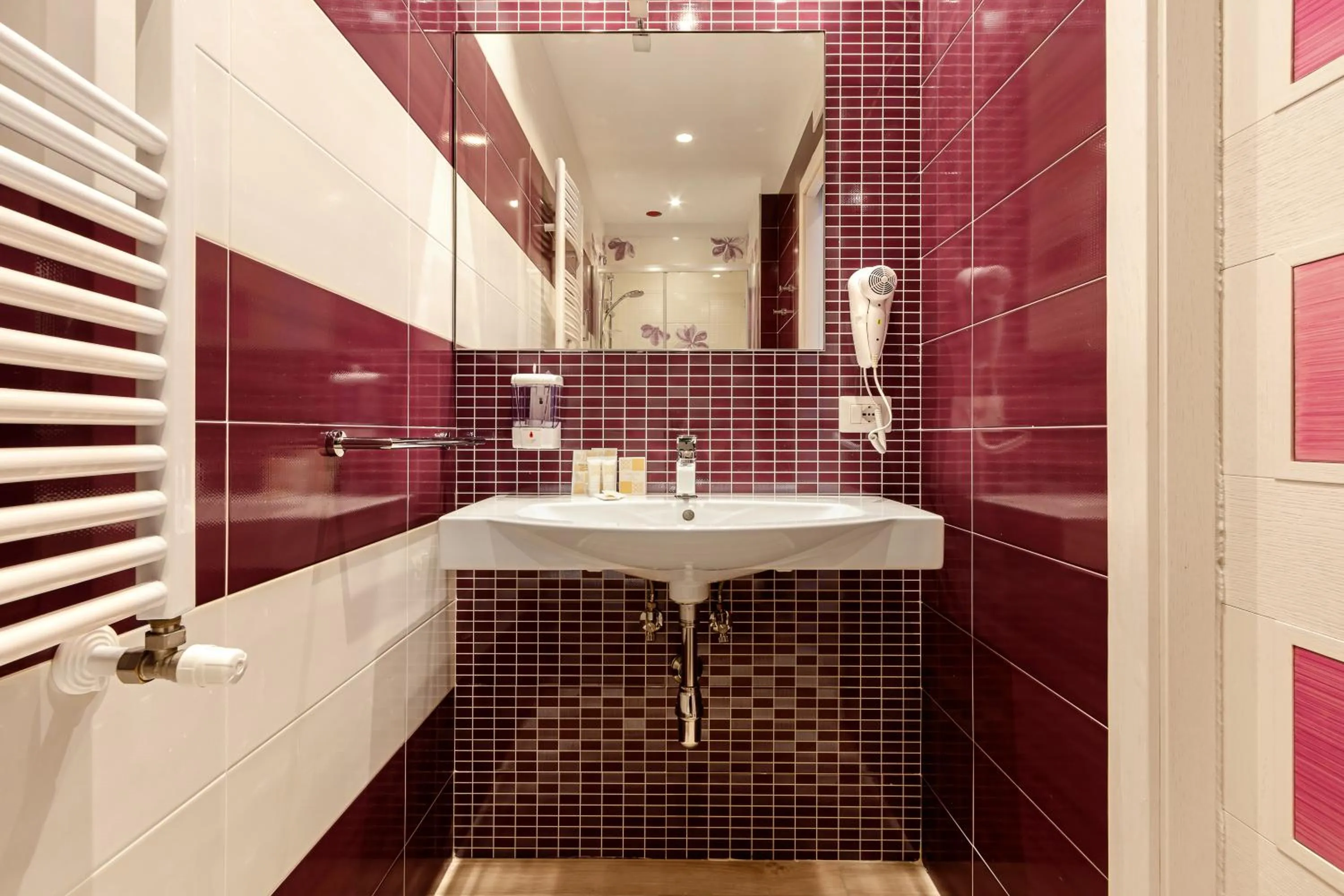 Bathroom in Tiffany Suites