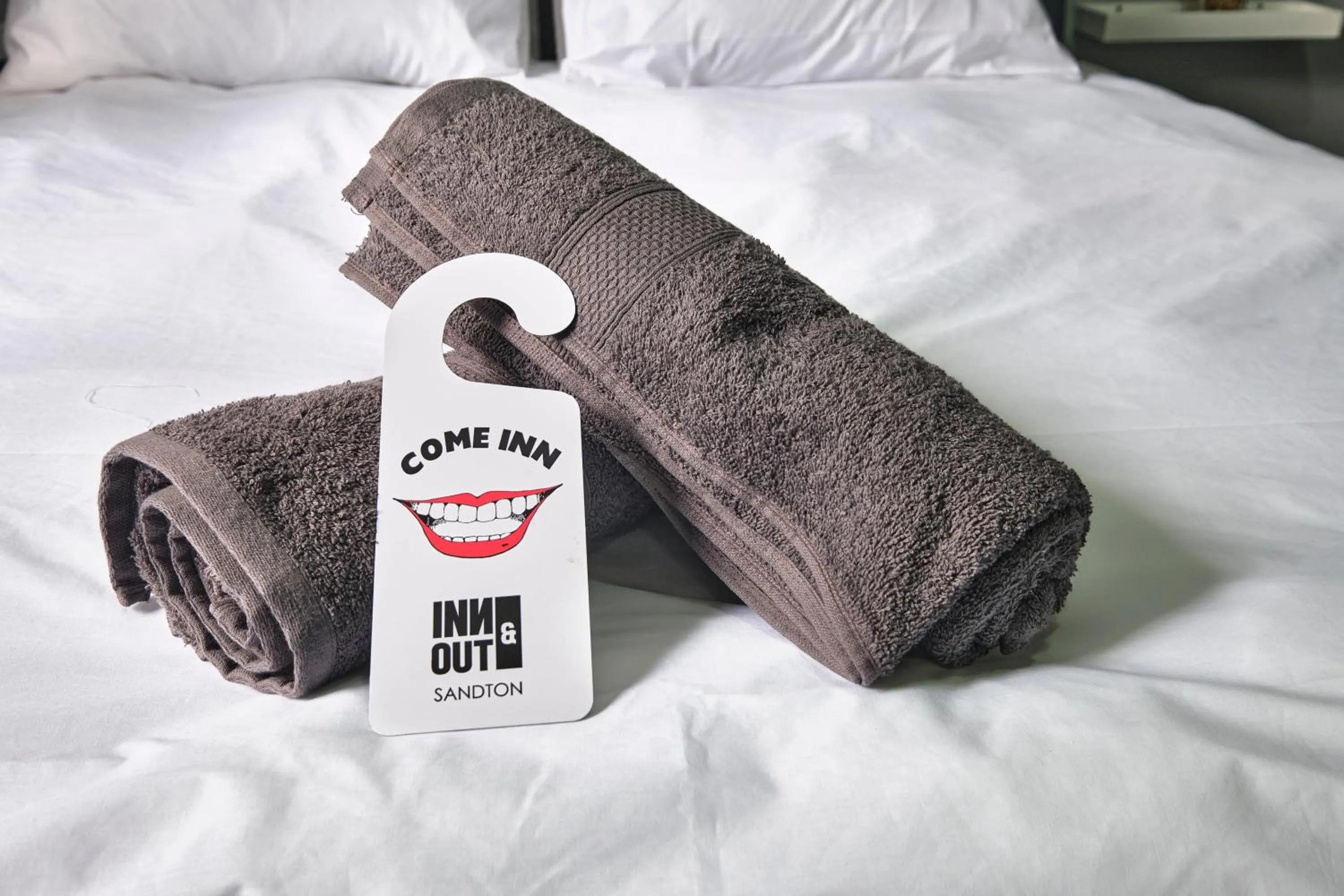 Decorative detail, Bed in Inn & Out Sandton