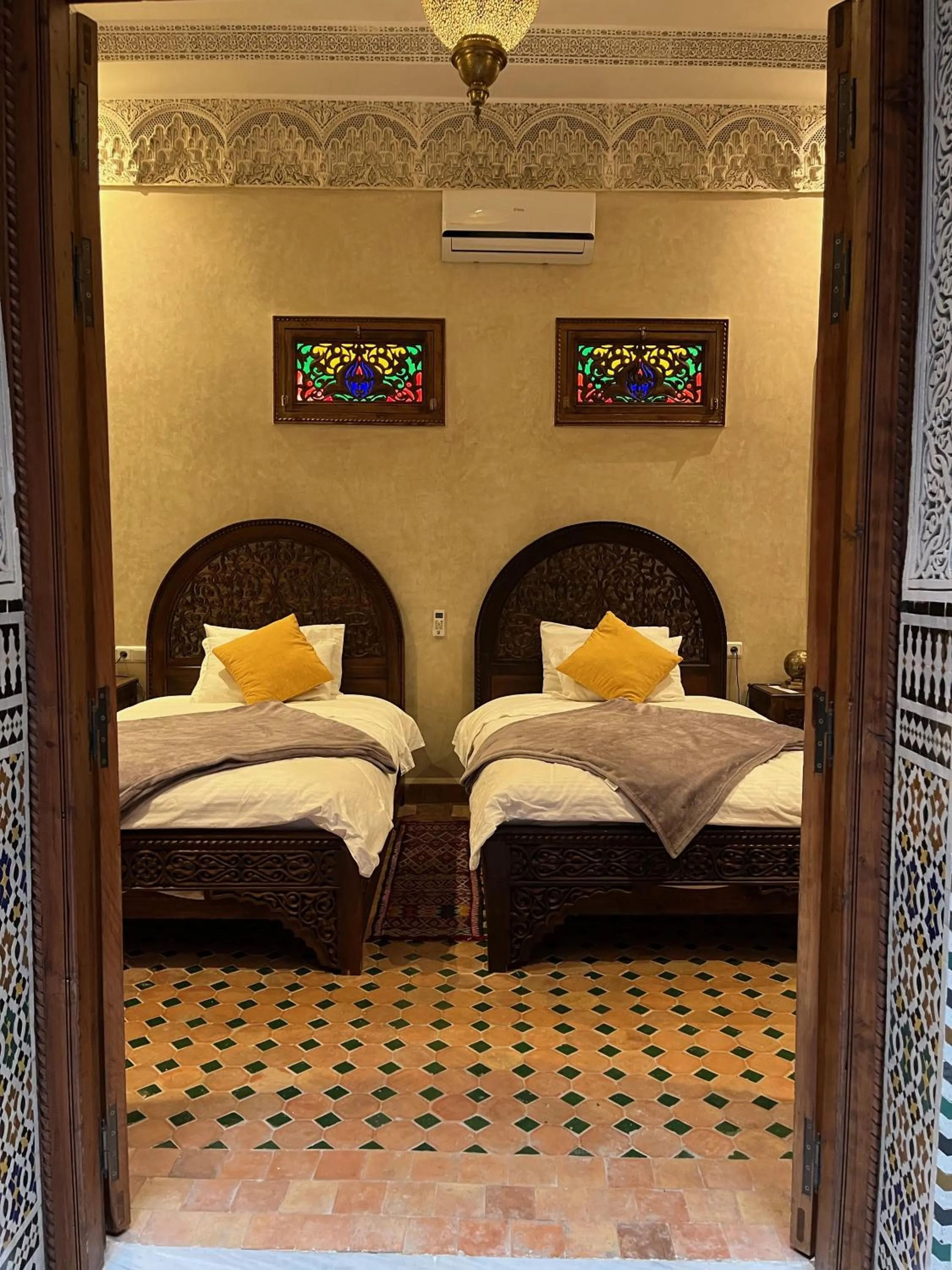 Bedroom, Bed in Riad le petit ksar