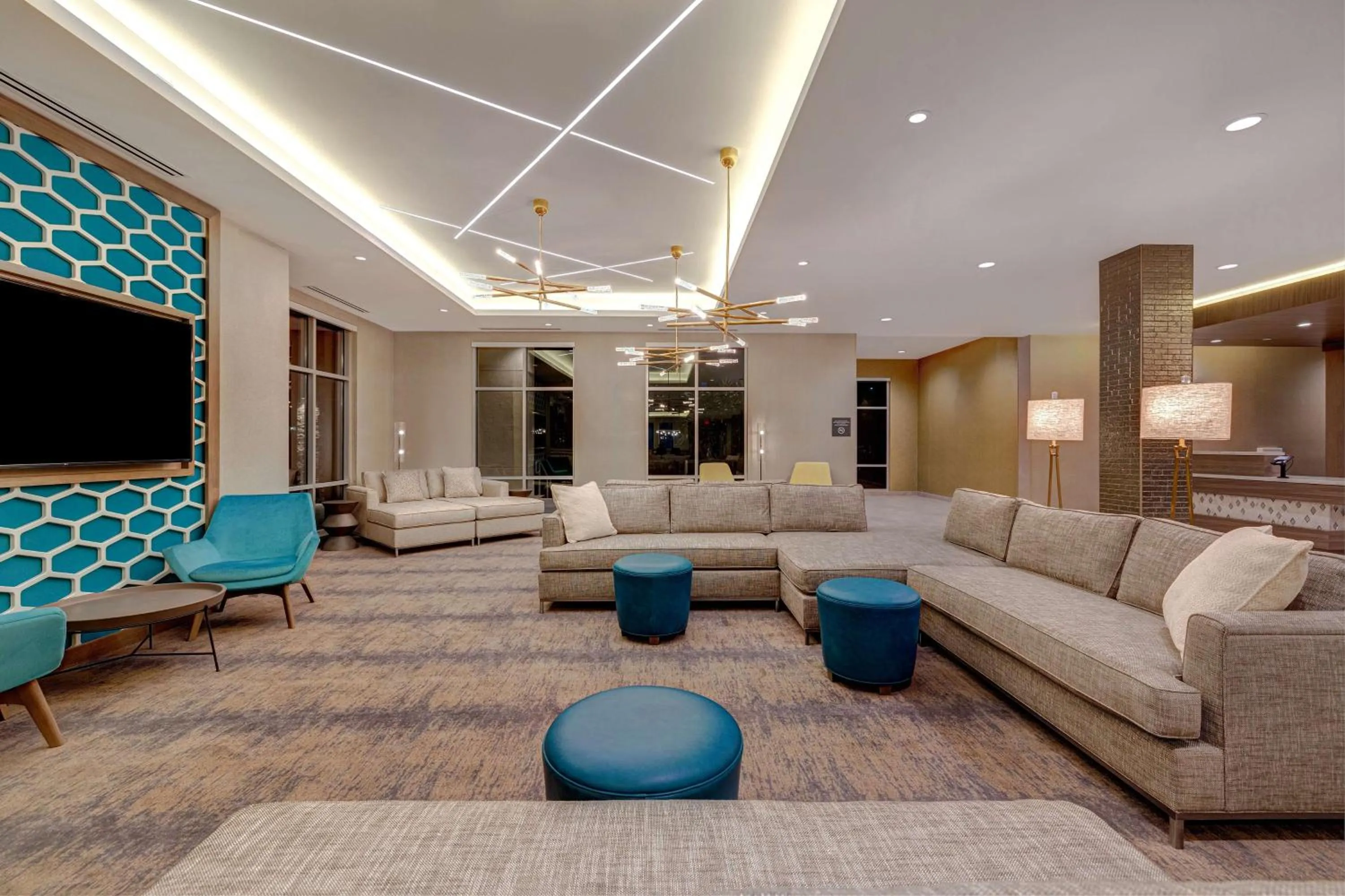 Lobby or reception in Hilton Garden Inn Temecula