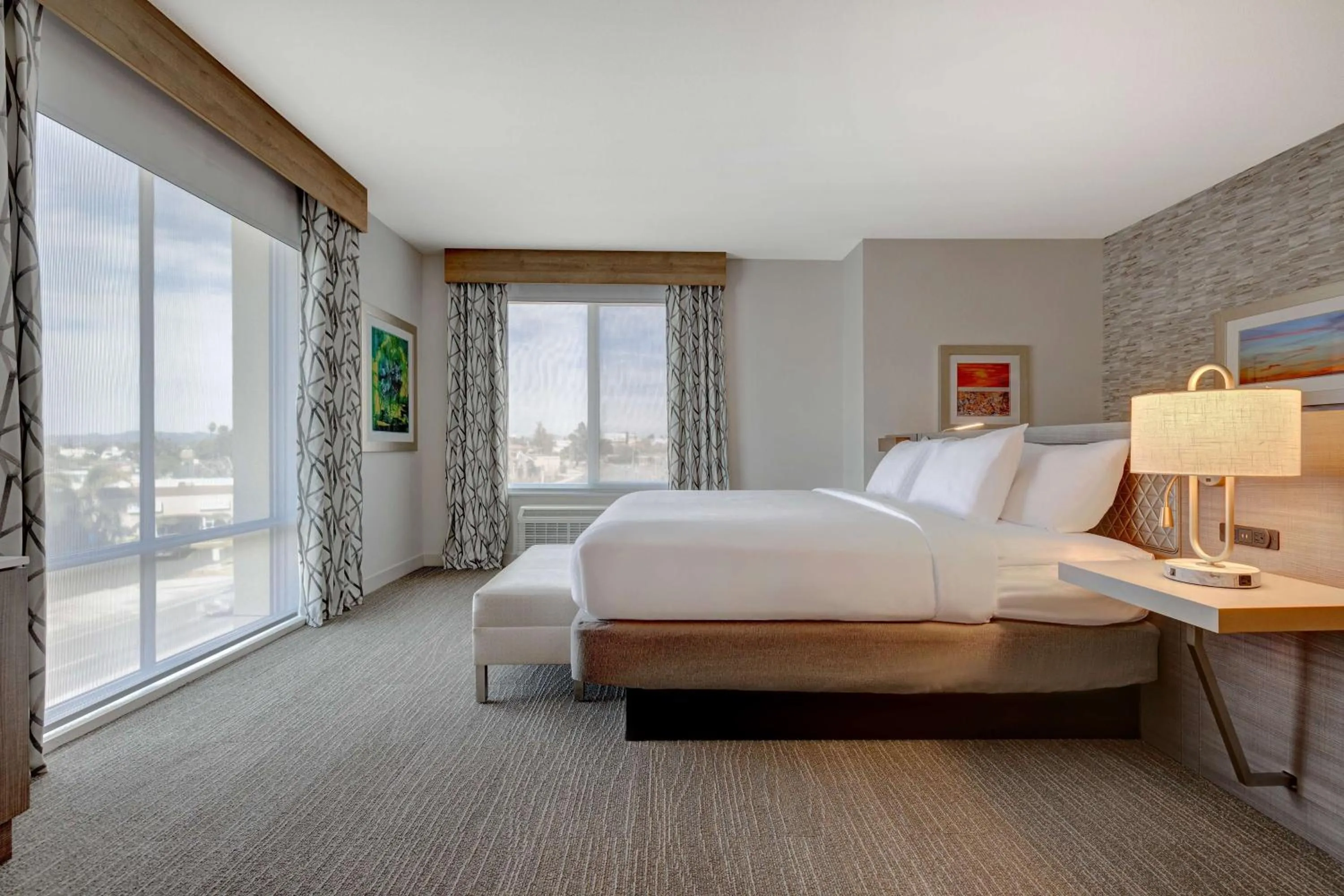 Bed in Hilton Garden Inn Temecula