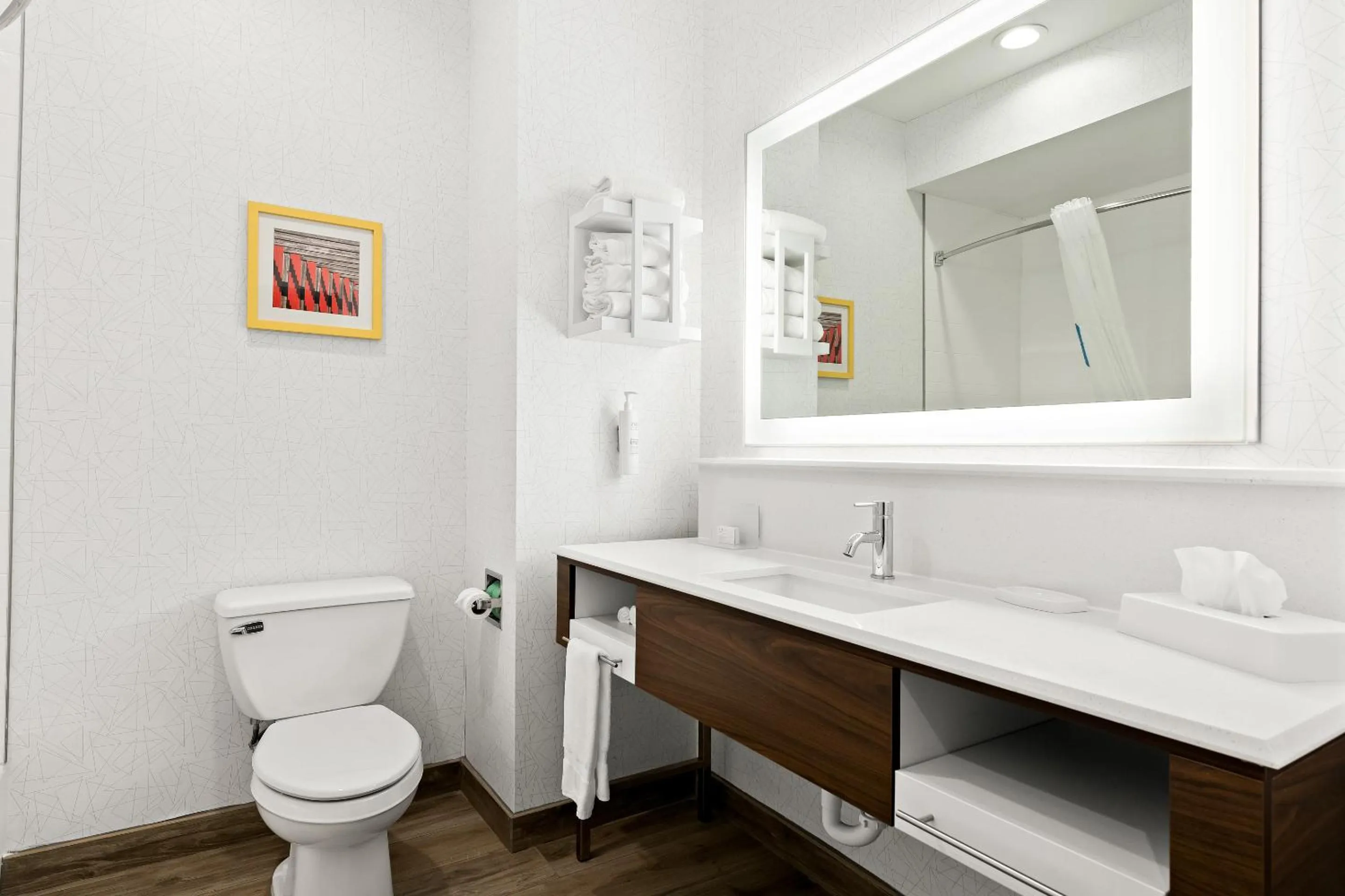 Bathroom in Hampton Inn Longview