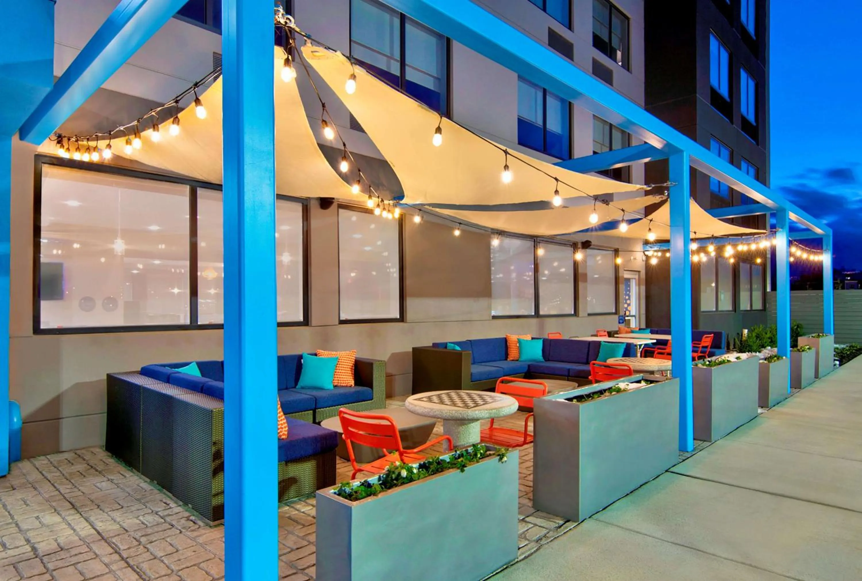 Patio in Tru By Hilton Ashburn One Loudoun, Va