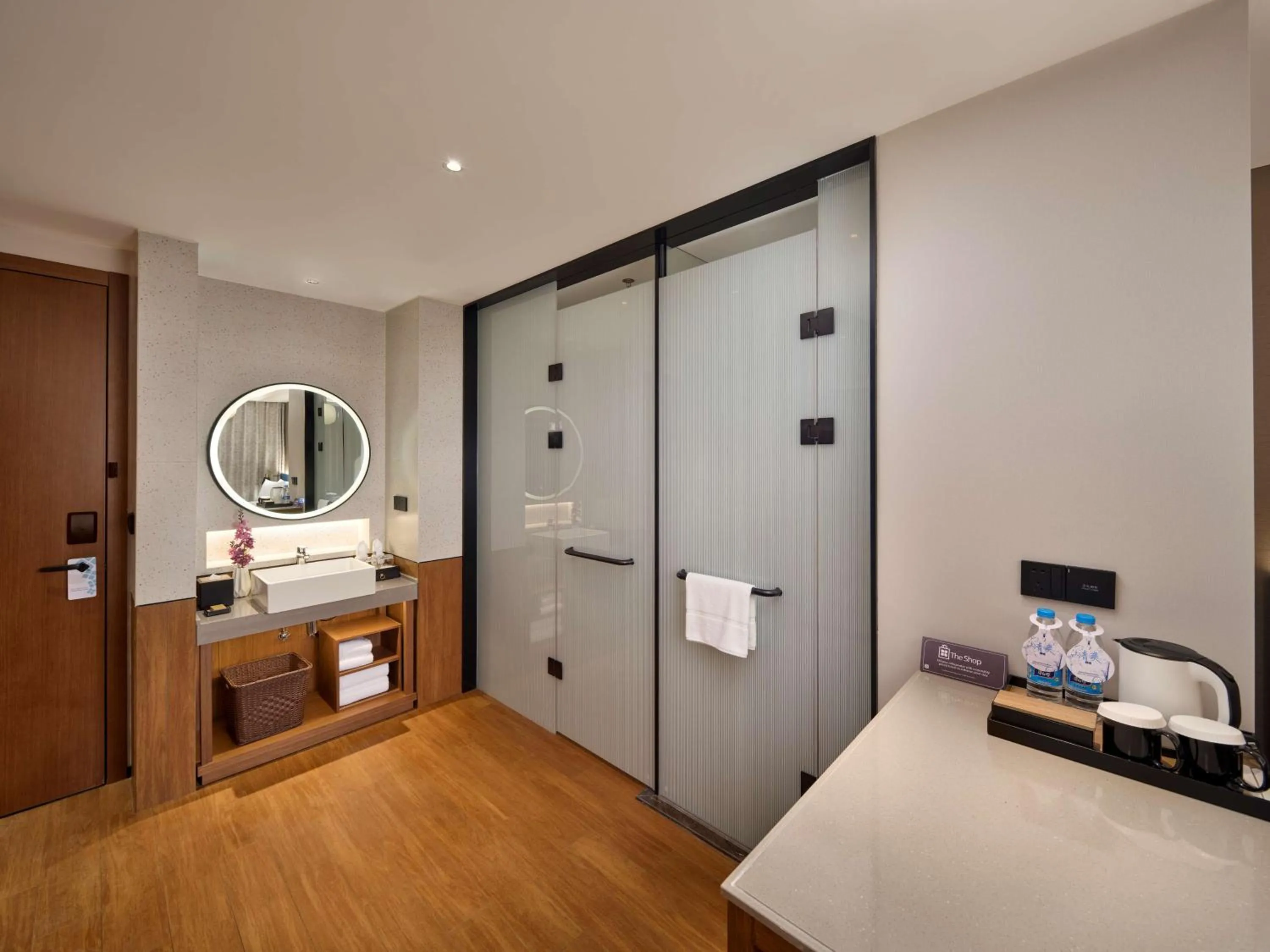 Bathroom in Hilton Garden Inn Jinzhou Central Street