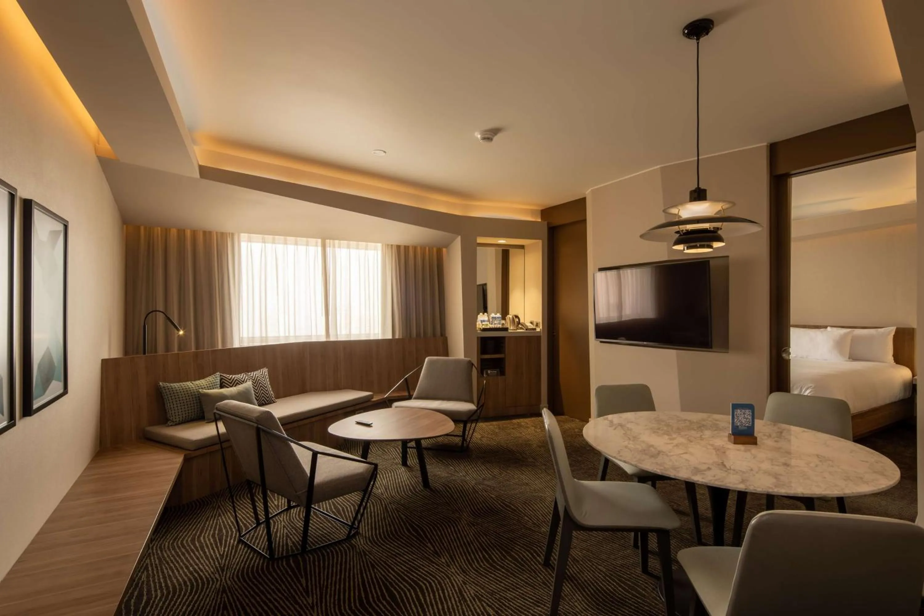 TV and multimedia, Bed in Hilton Garden Inn Lima Miraflores